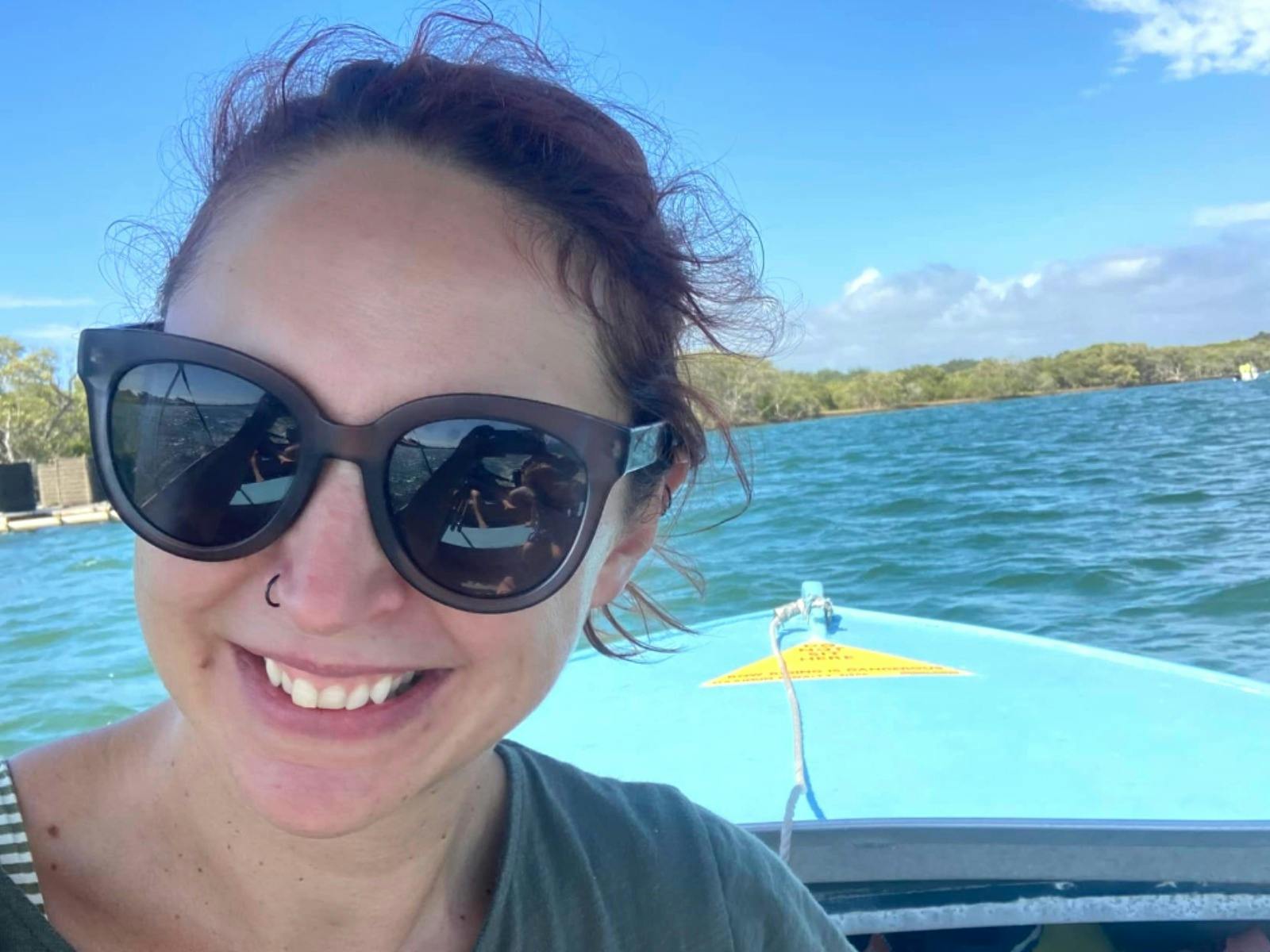 Forster Marina smiling sailor