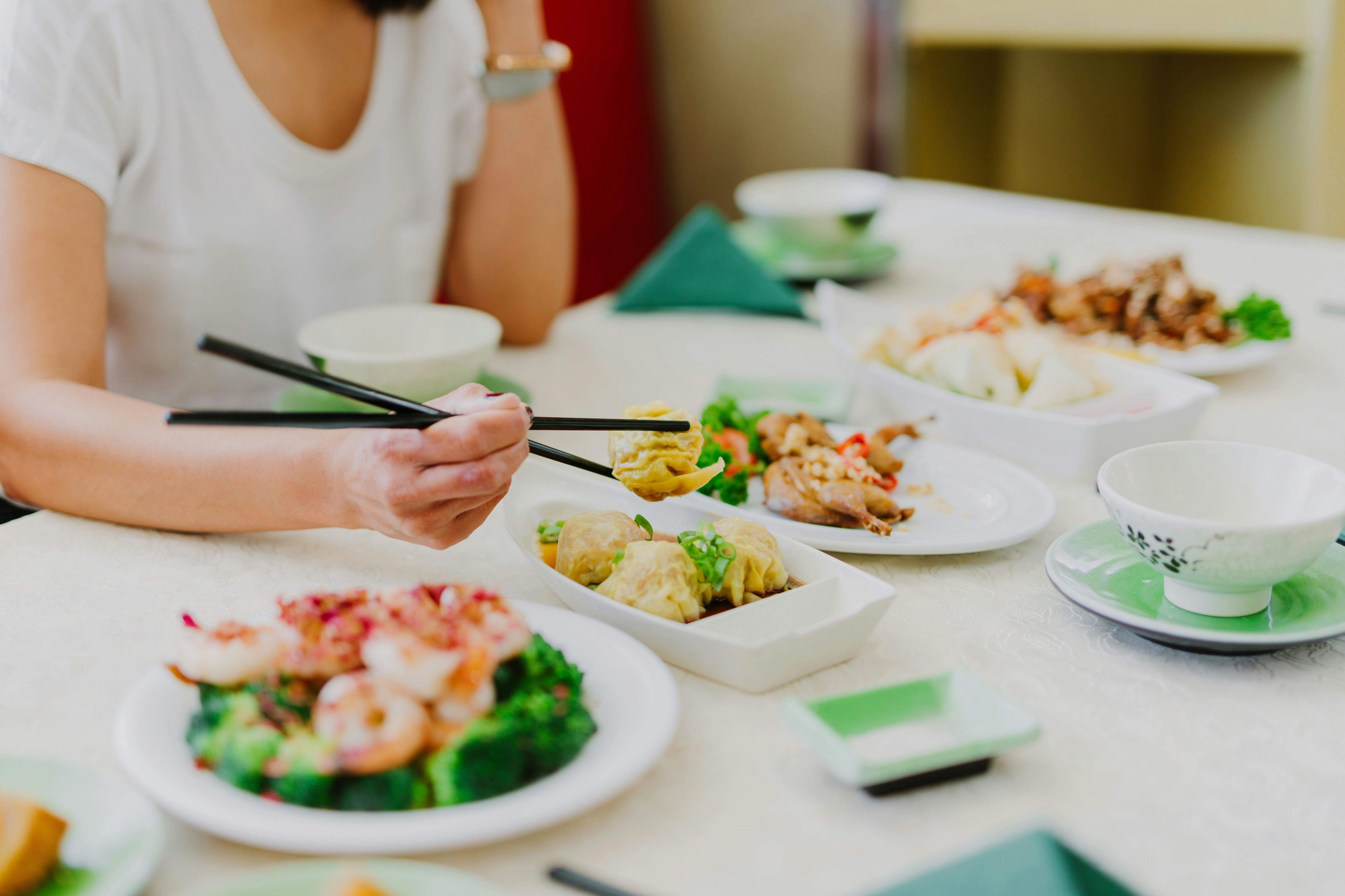 Chinese banquet at Enjoy Inn