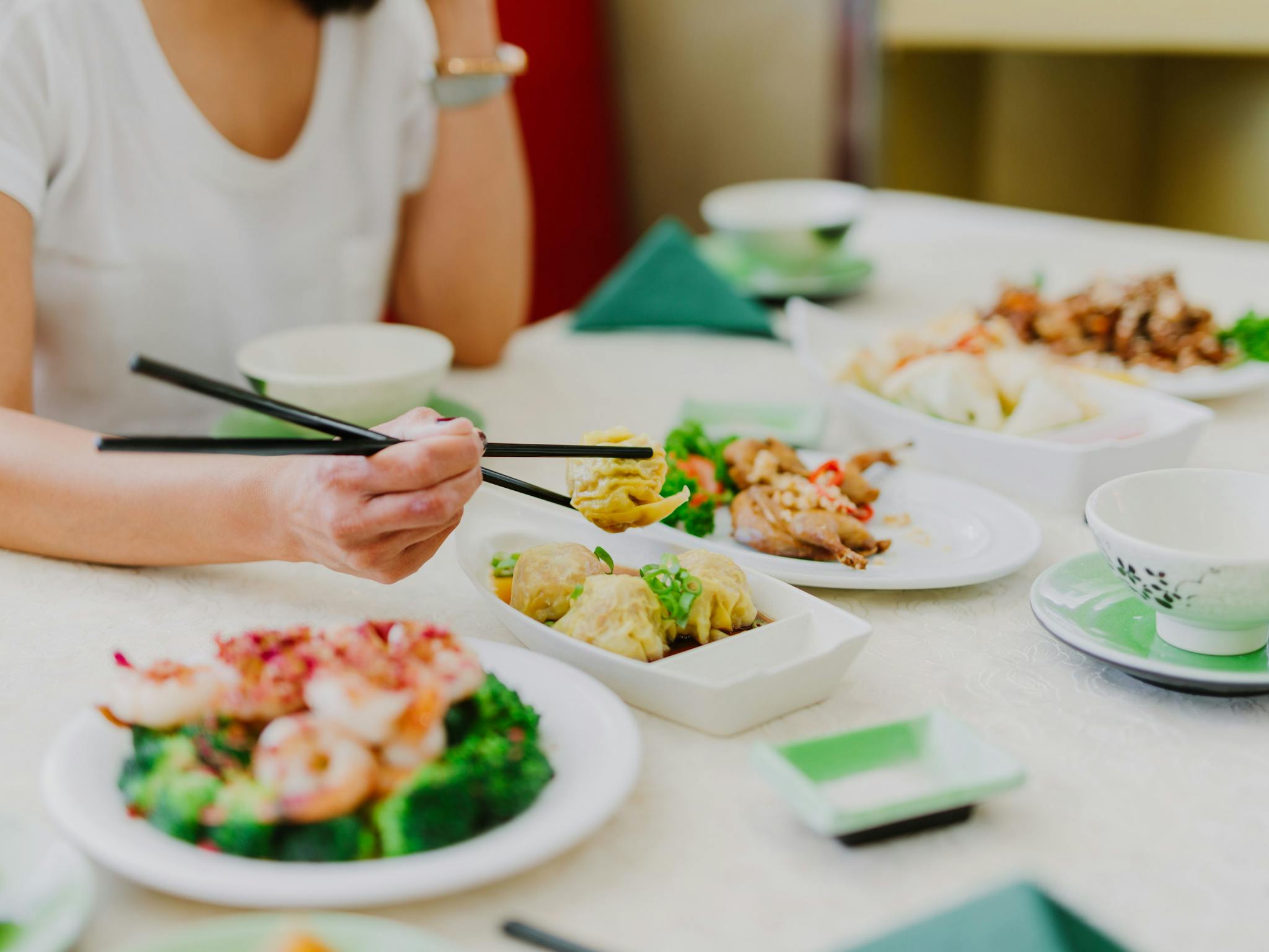 Chinese banquet at Enjoy Inn Chinese banquet at Enjoy Inn