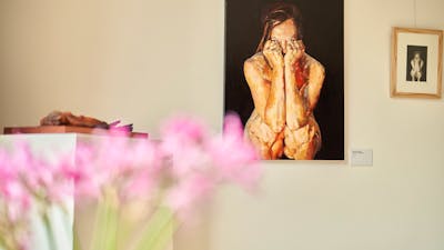 Inside Michael Armstrong Studio Lyneham Canberra
