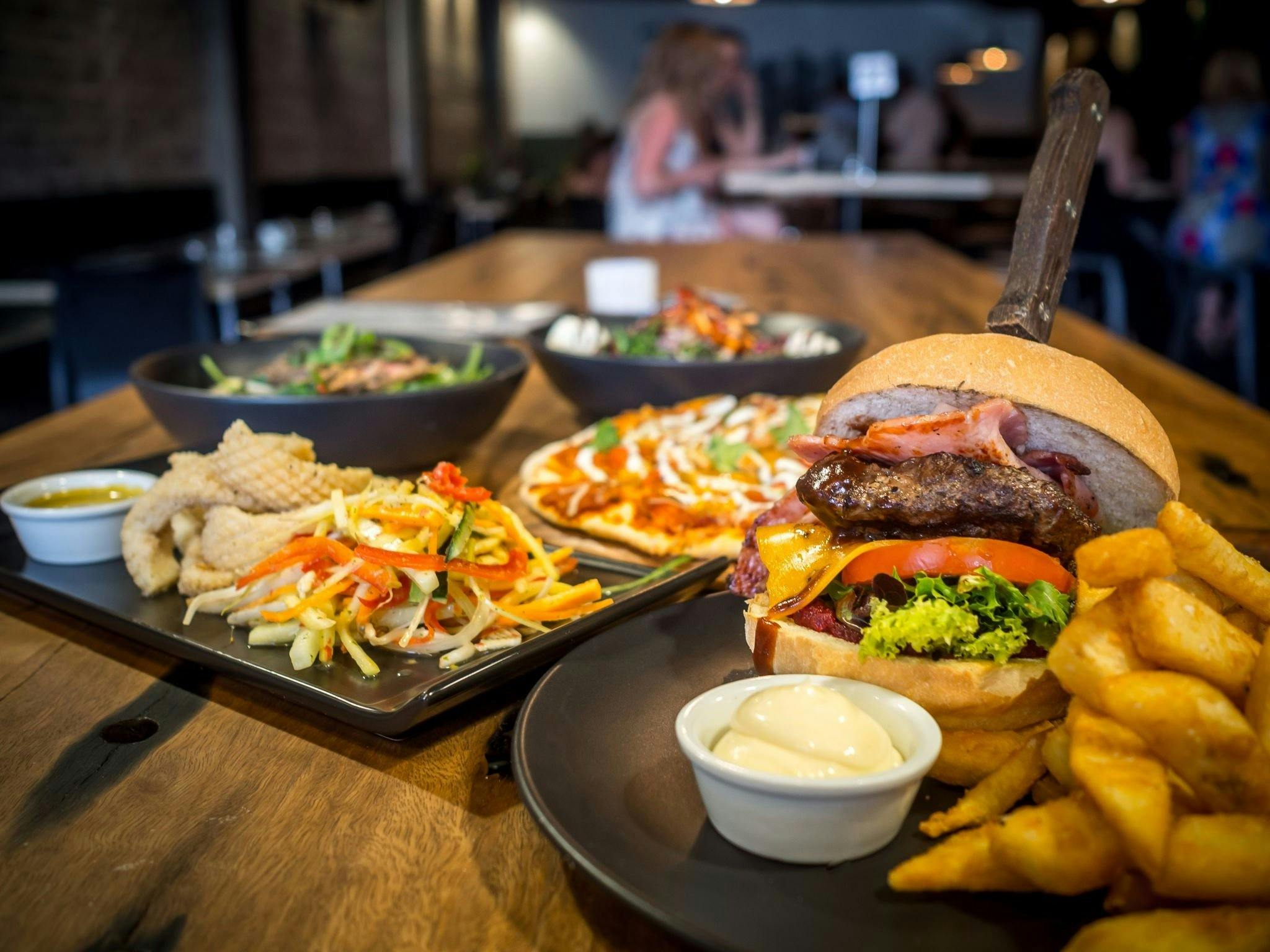 Meals on offer at The Whistler