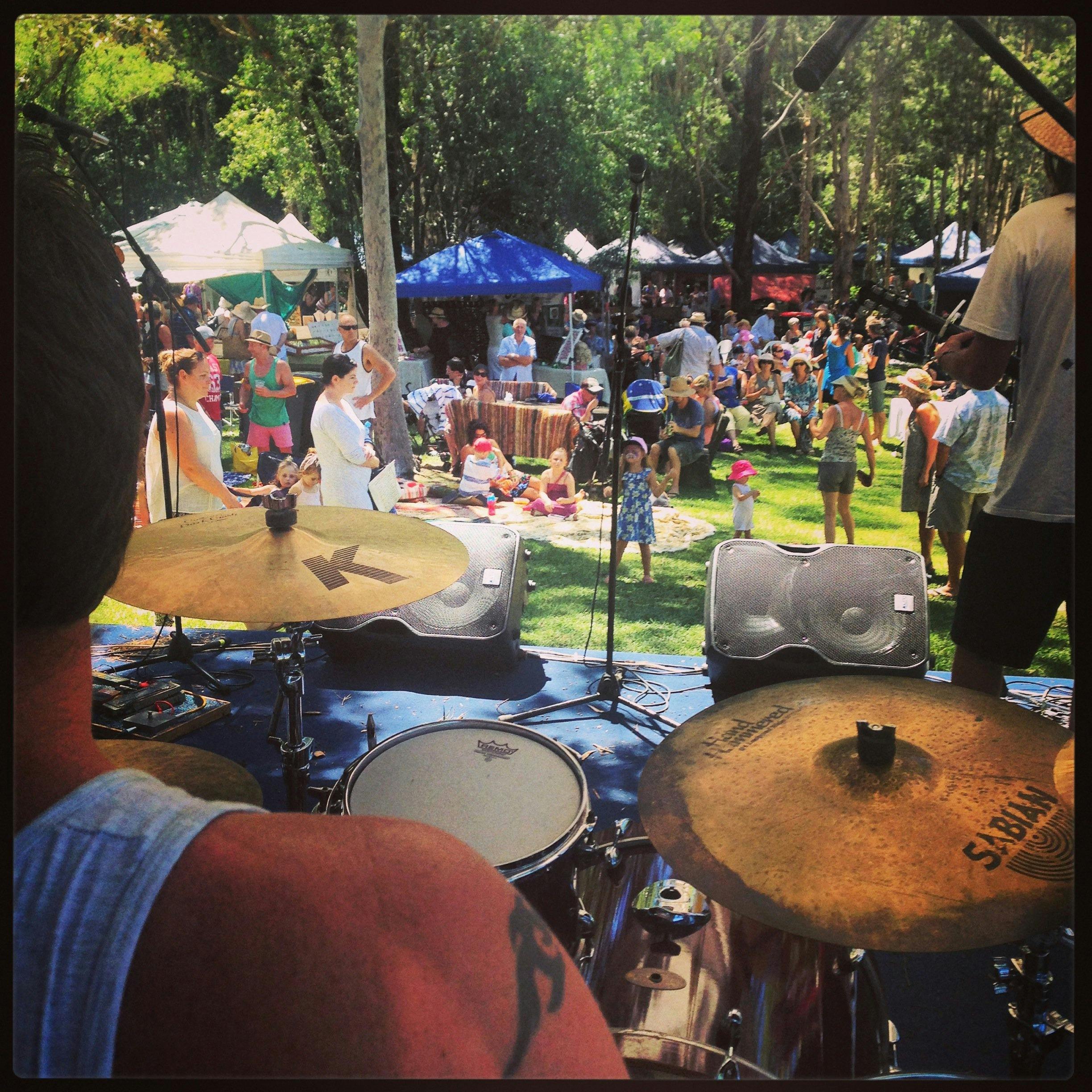 Monthly artist market at Cassegrain Wines