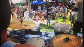 Monthly artist market at Cassegrain Wines