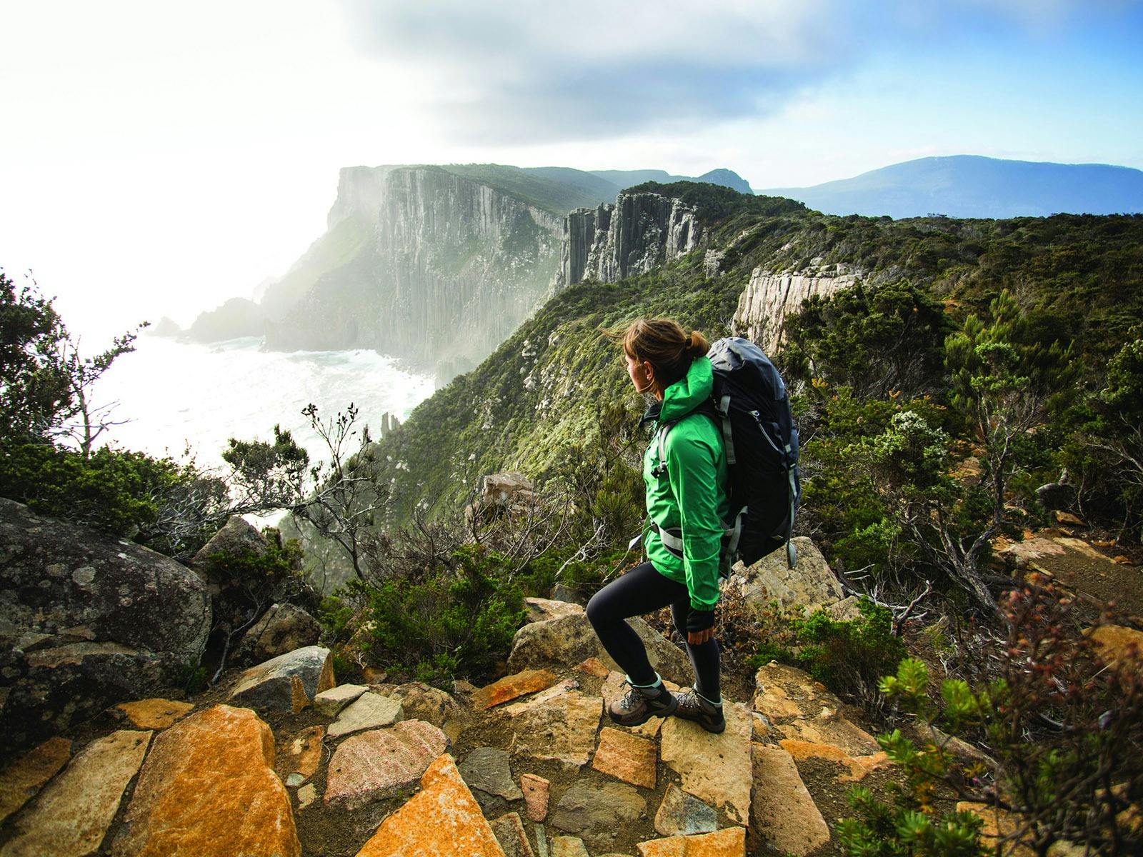 Three Capes Track winter walk image