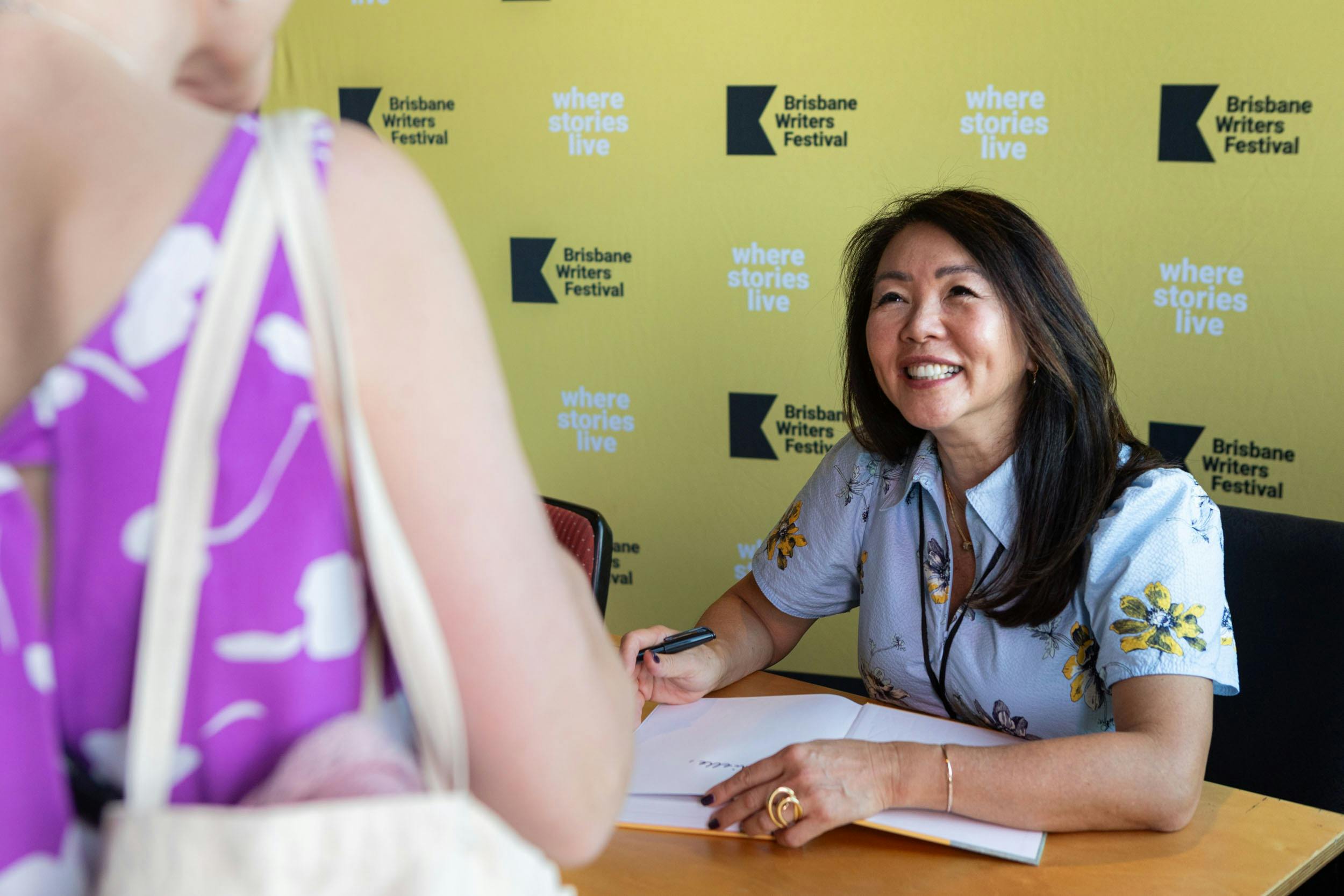 Cookbook author Helen Goh at BWF25