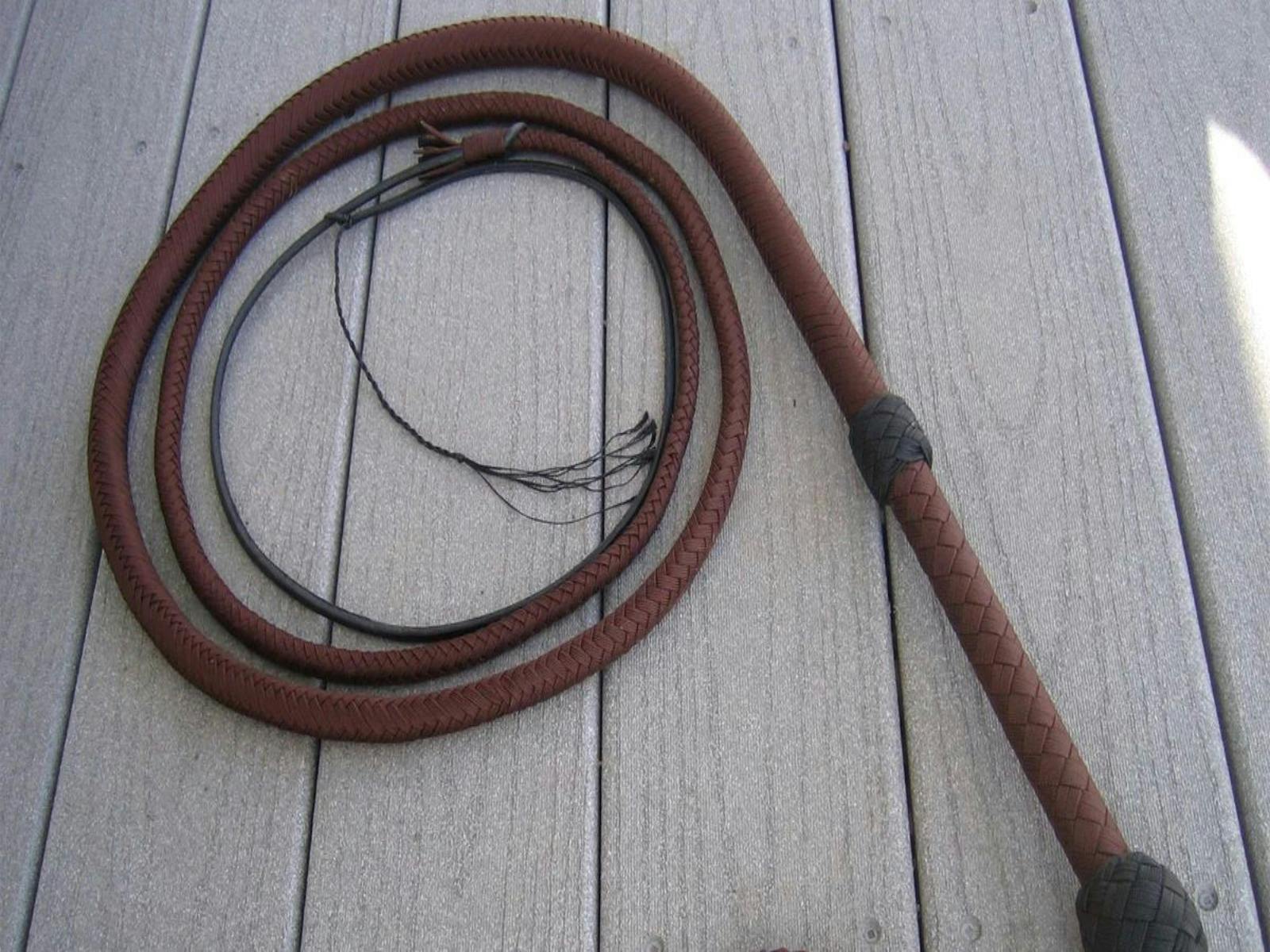 Whip cracking demonstration with Brooke Wild