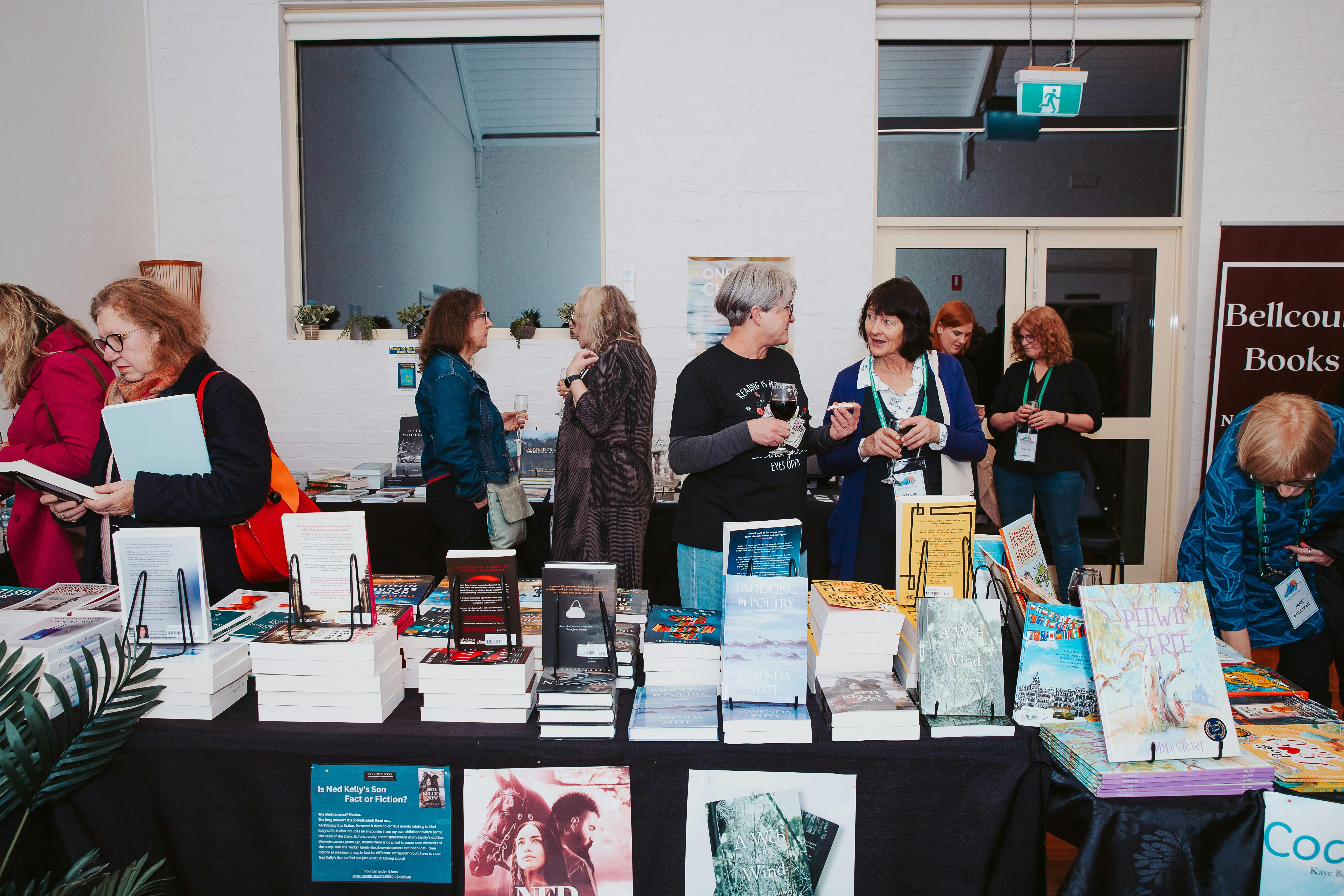 Guests at Dunkeld Writers Festival
