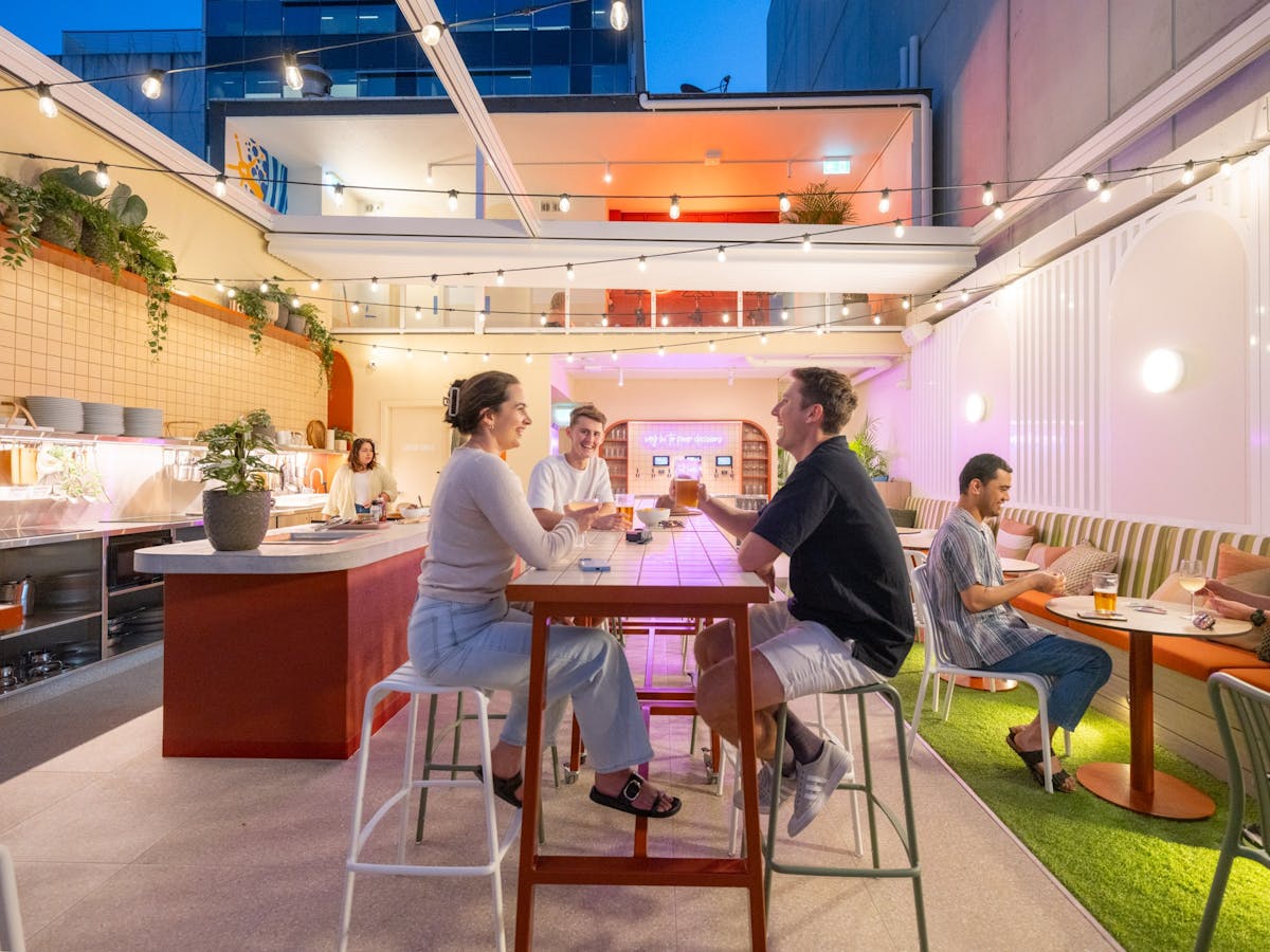 Rooftop bar