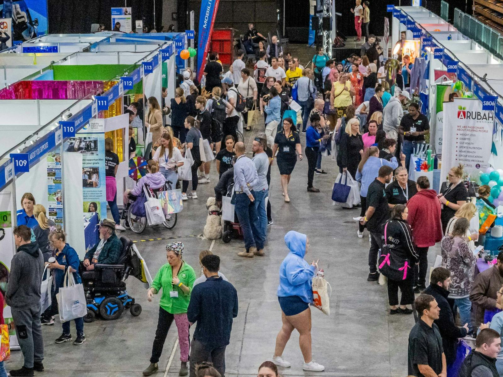 Crowd at the Hunter Disability Expo