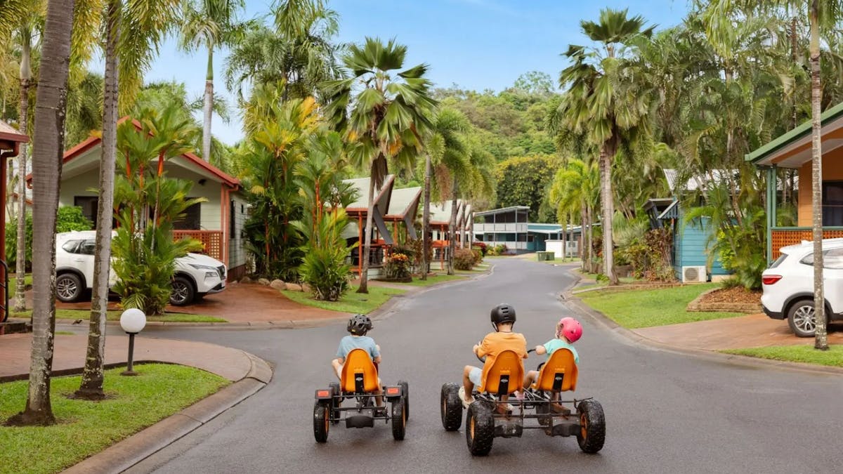 Ingenia Holidays Cairns Coconut Pedal Karts