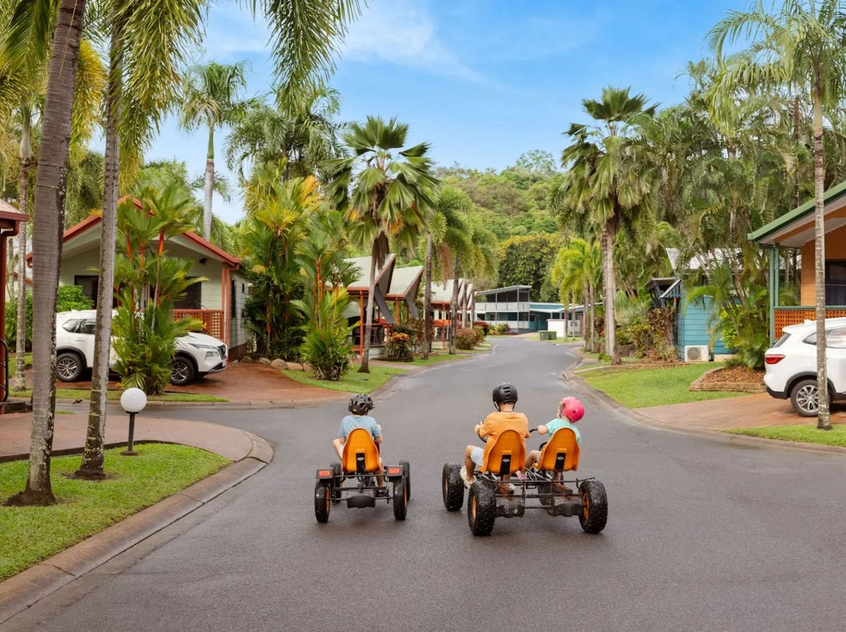 Ingenia Holidays Cairns Coconut Pedal Karts