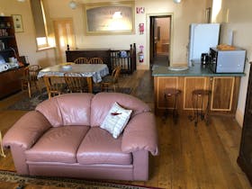 SBSA Quorn chamber with kitchenette and dining area