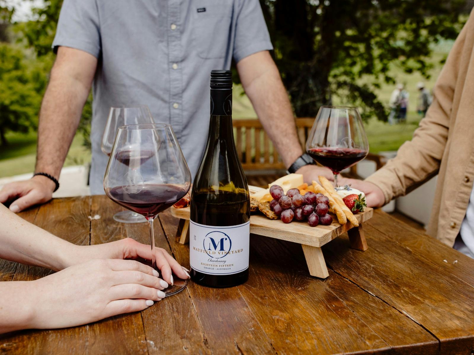 Mayfield Vineyard, Wine tasting