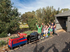 Kids on the Tiny Train