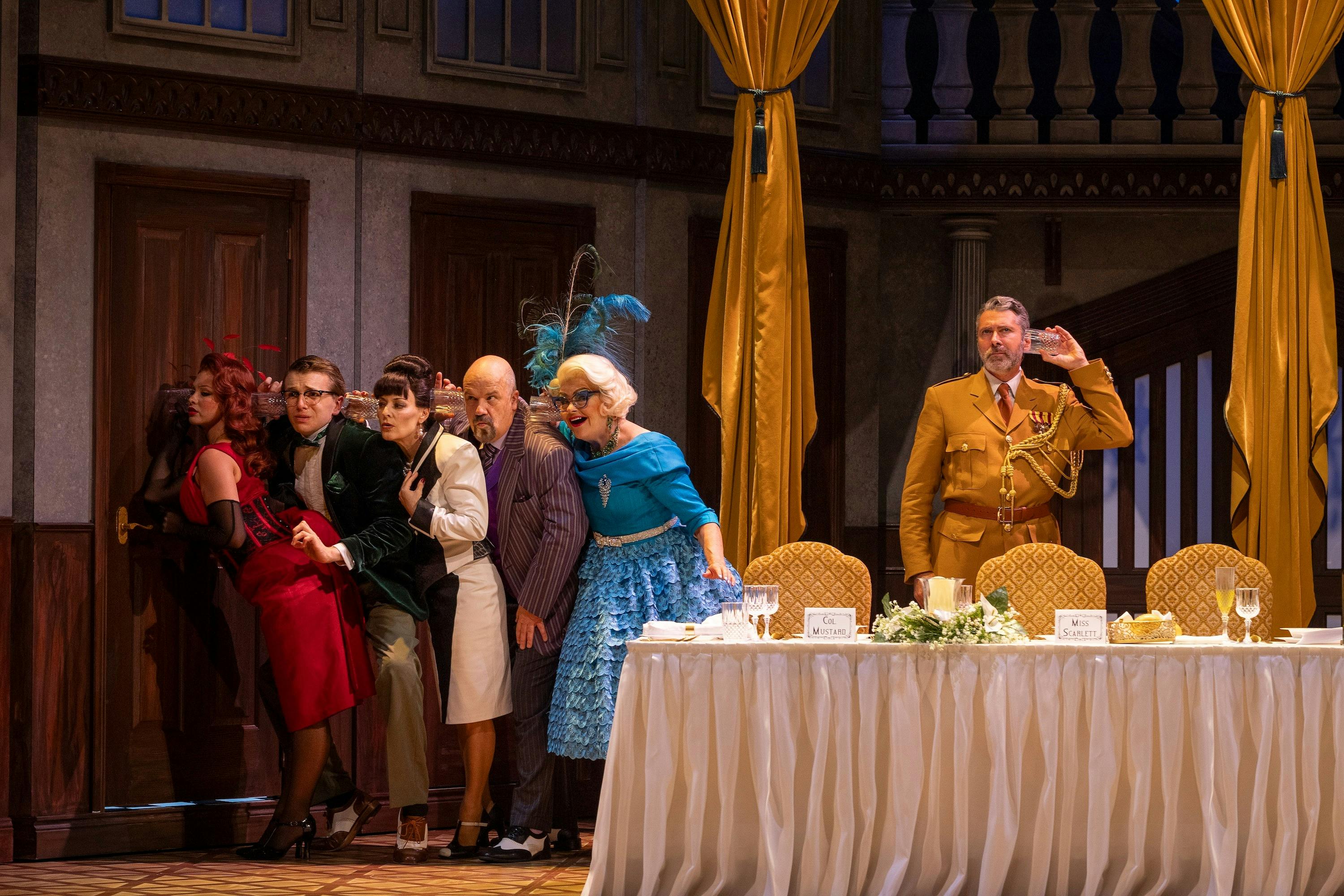 Cast of Cluedo The Play