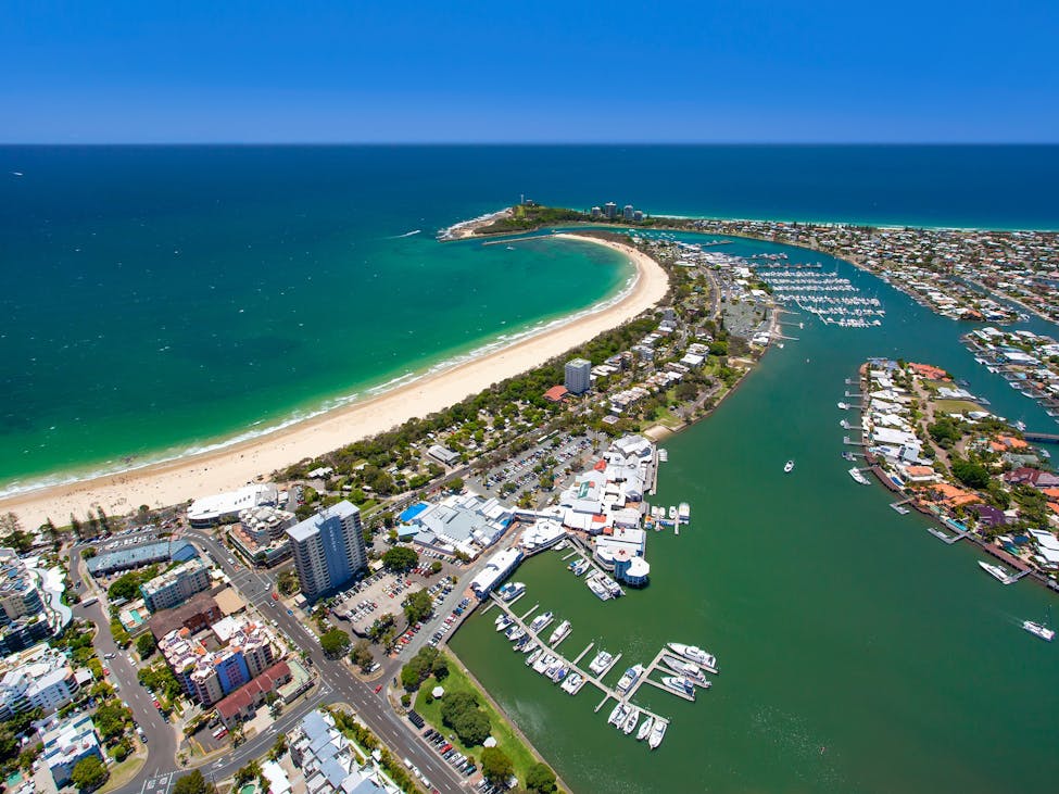 Mooloolaba beach