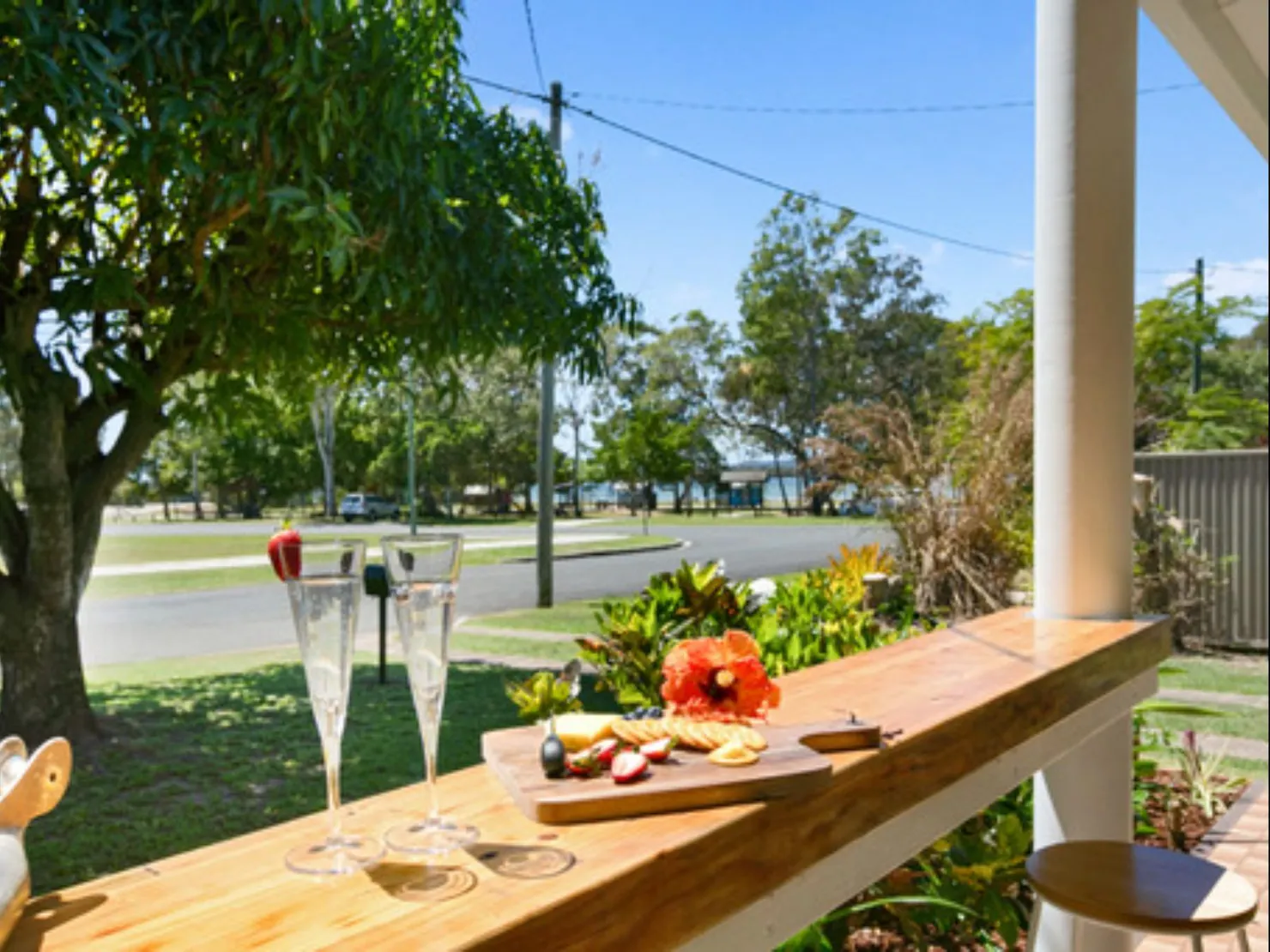 Water View from Front Verandah