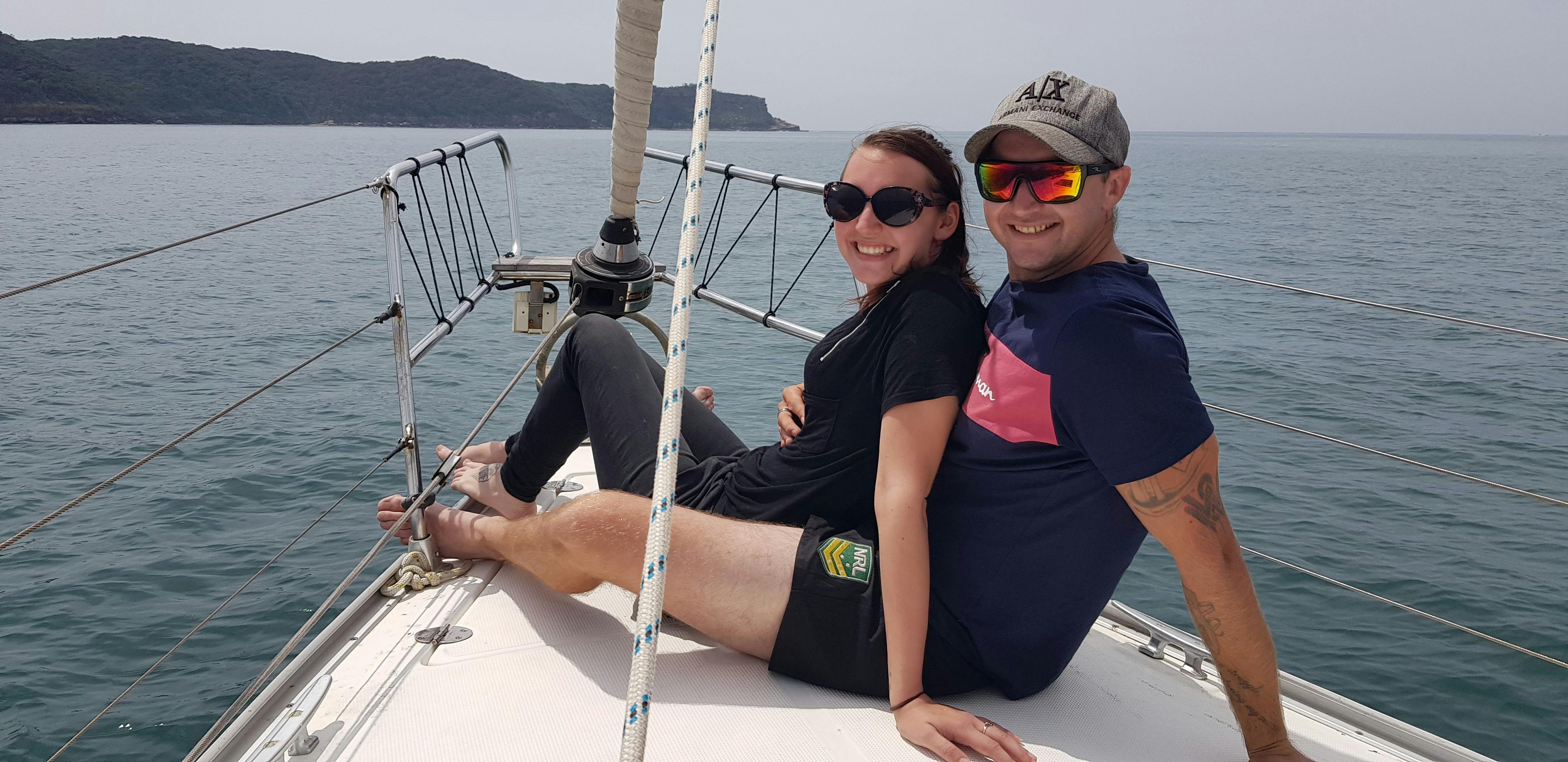 Coming across Broken Bay