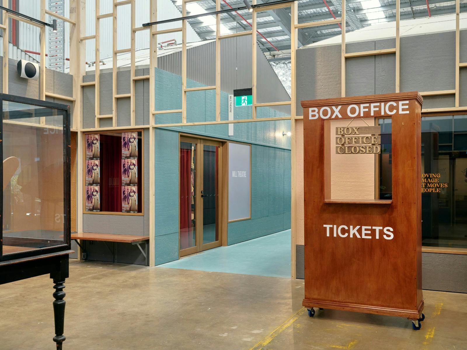 The Mill Box Office and arrival point