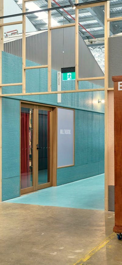 The Mill Box Office and arrival point