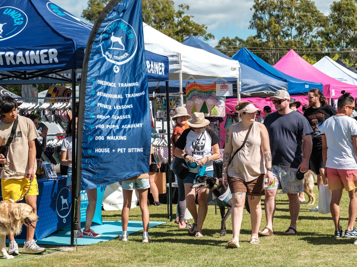 Dog friendly markets Gold Coast