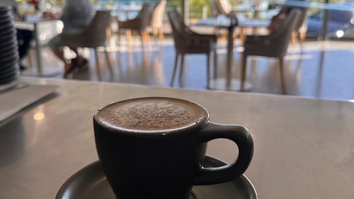 Coffe at Levanti and Marina View