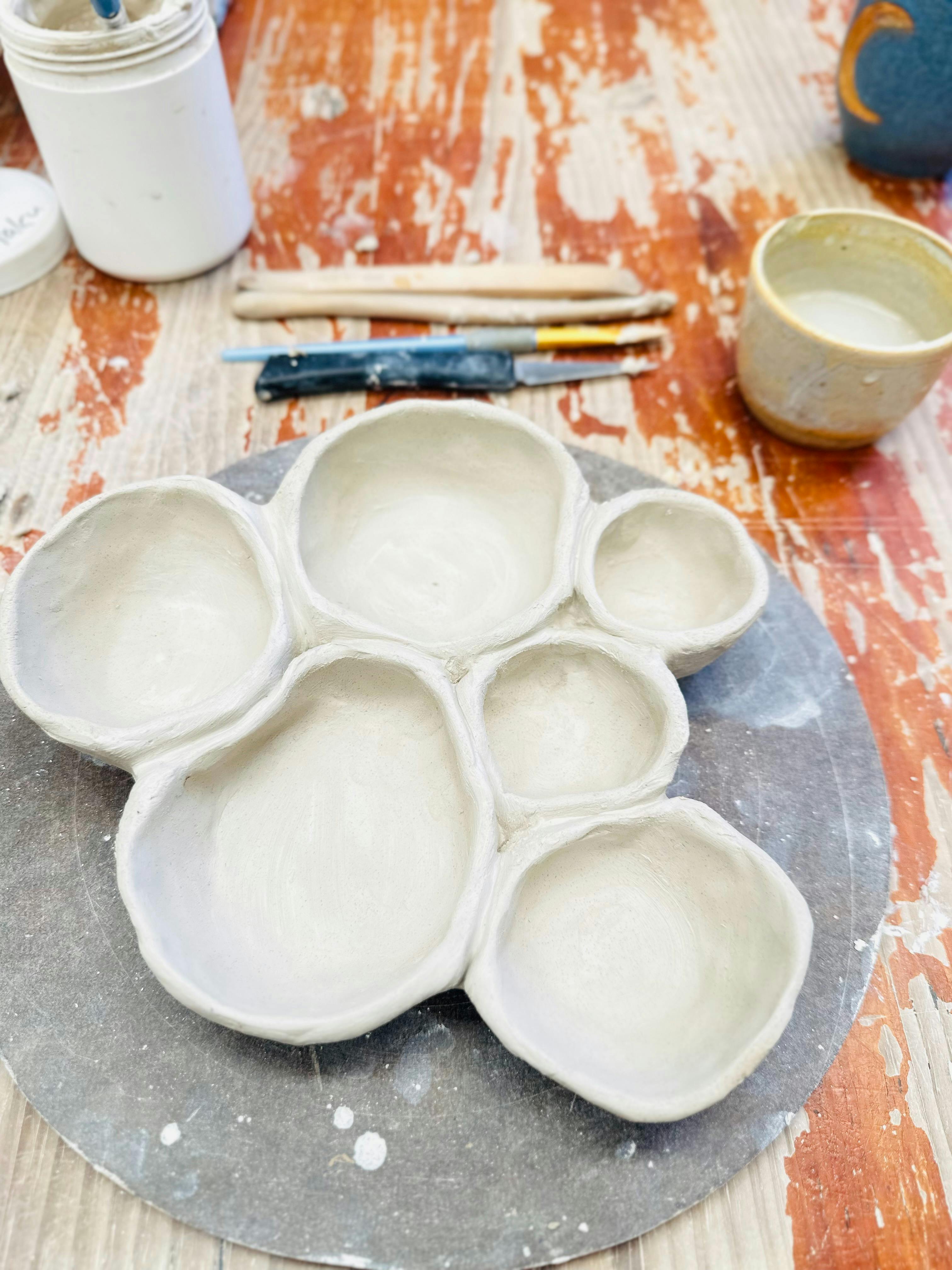 pottery dish