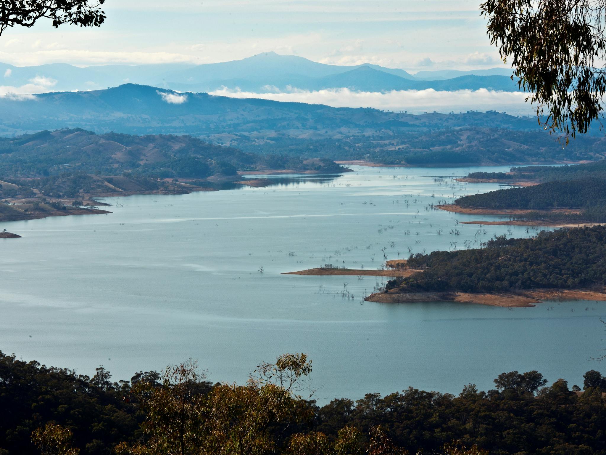 Dinny's Lookout, breathtaking panoramic views of Lake Eildo