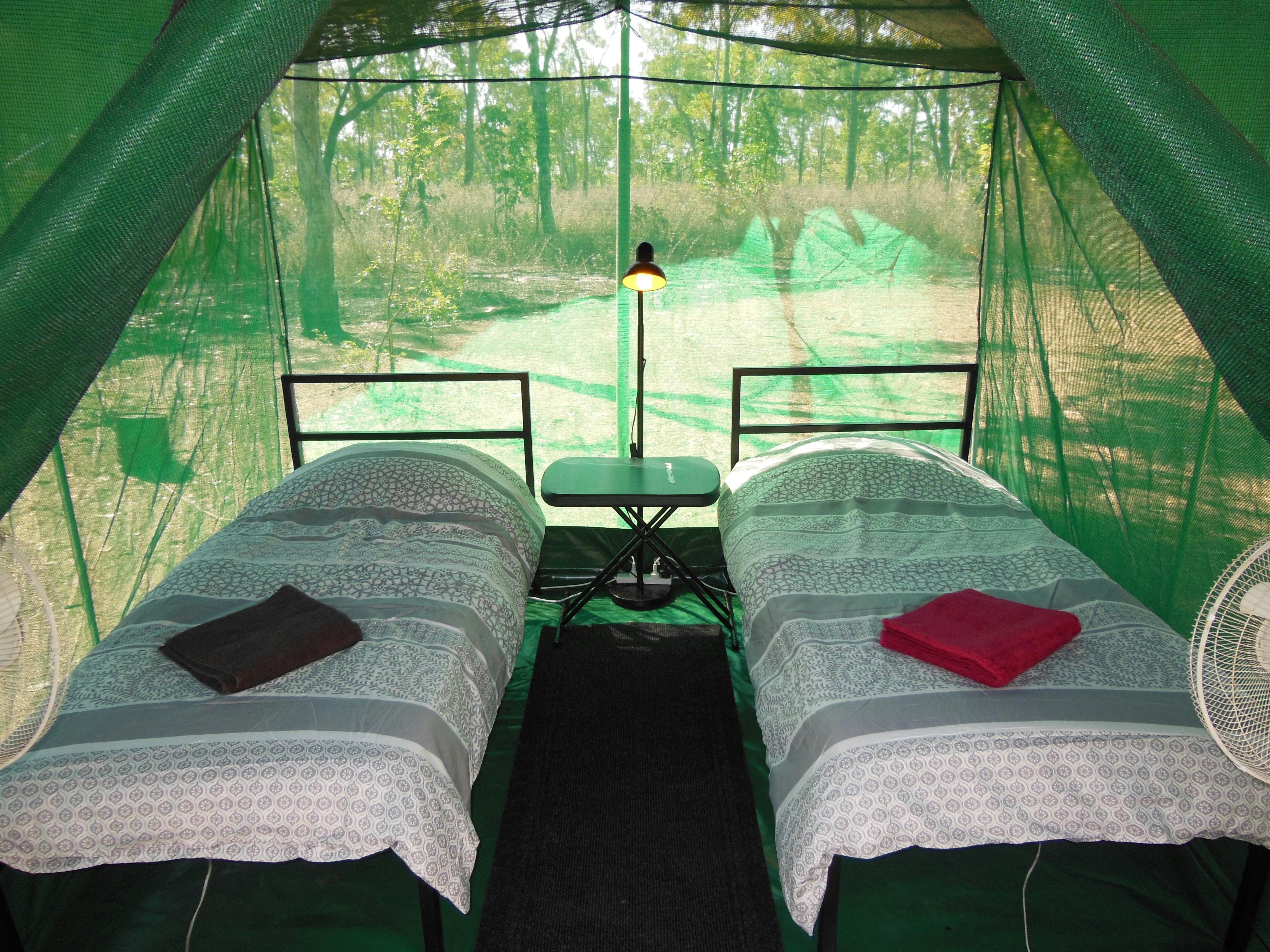 For those wanting a bit more privacy, there is separate accommodation away from the main facilities.