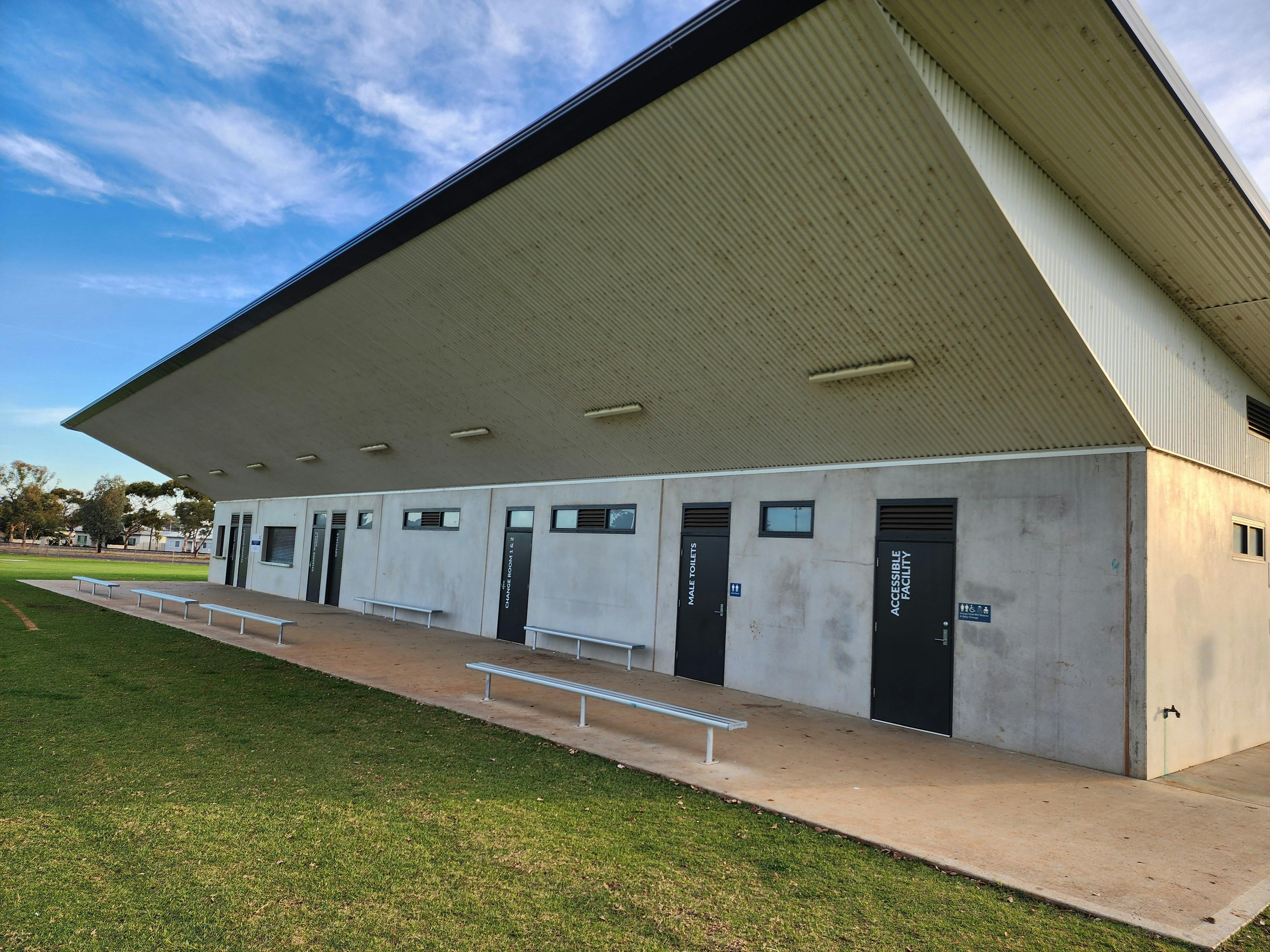 Jubilee Sports Oval - Amenities Block
