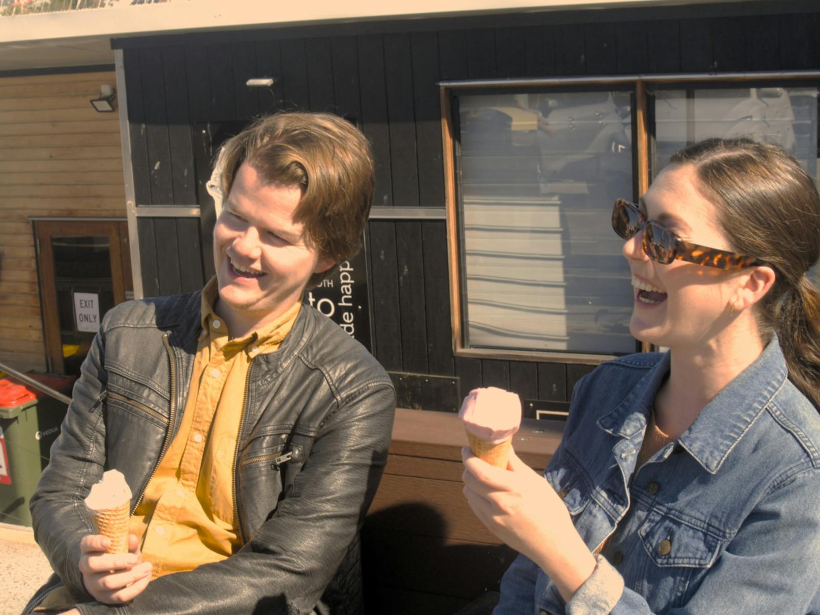 Ice cream on Hobart Food Tour