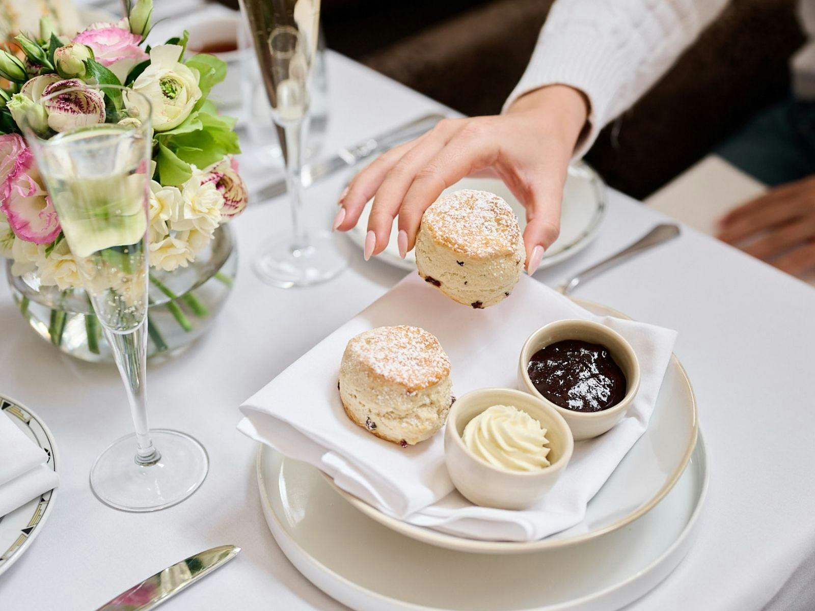 Scones at The Tea Lounge