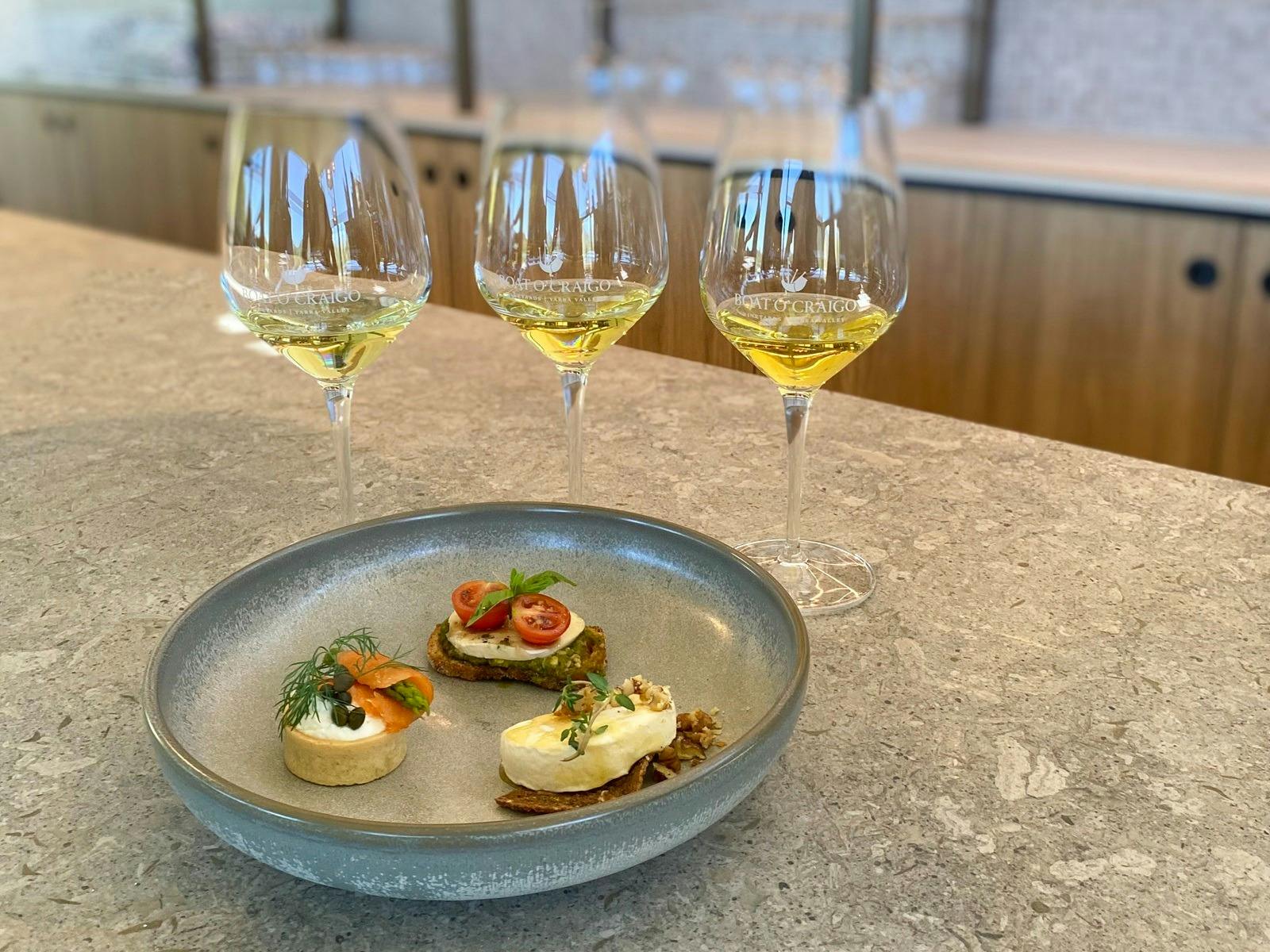 Chardonnay Flights and Bites