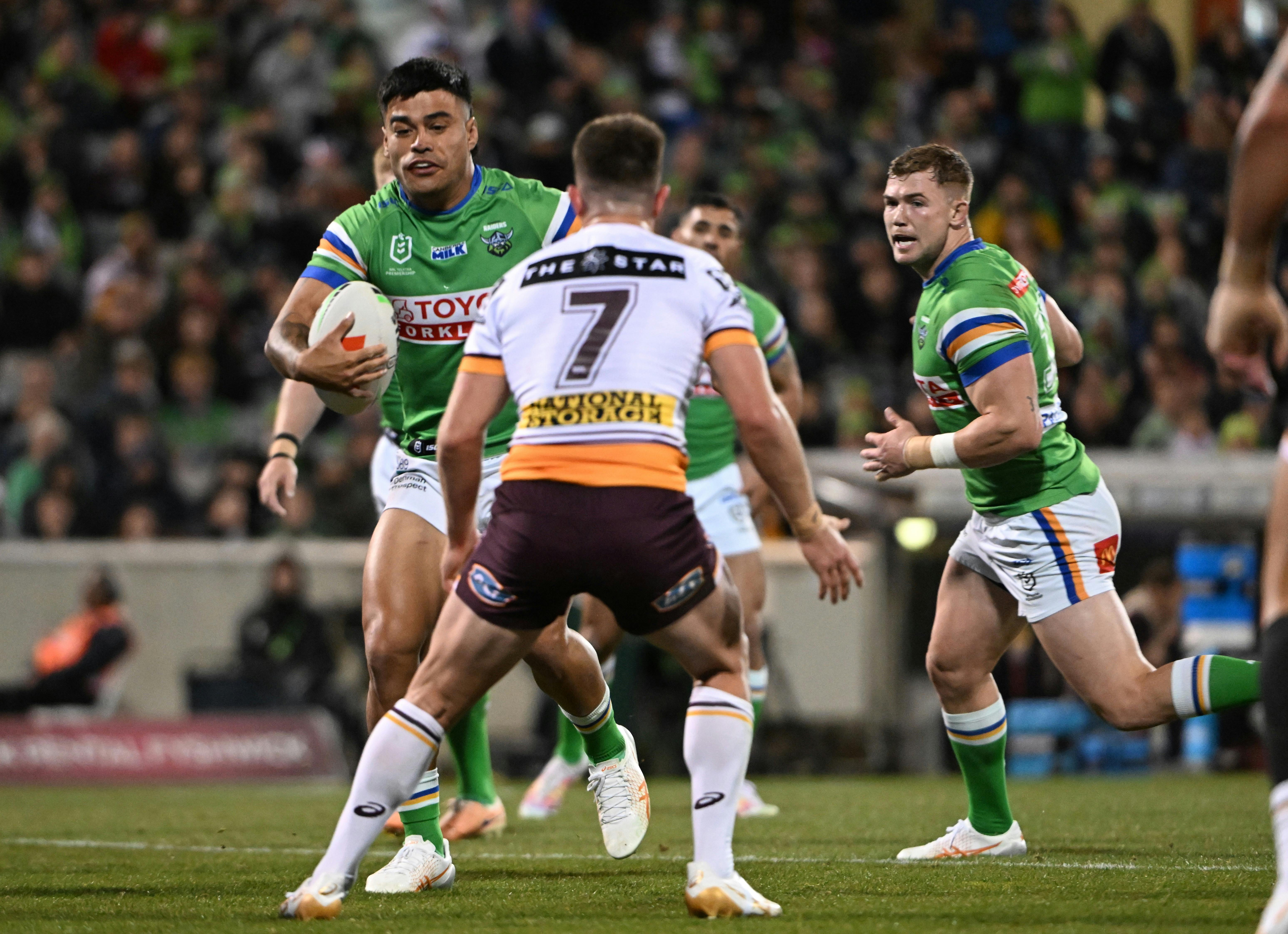 Raiders v Broncos - NRL Round 2