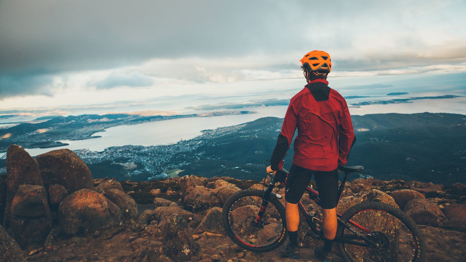 We can get you mountain biking on the many trails of Mt Wellington / kunanyi near Hobart