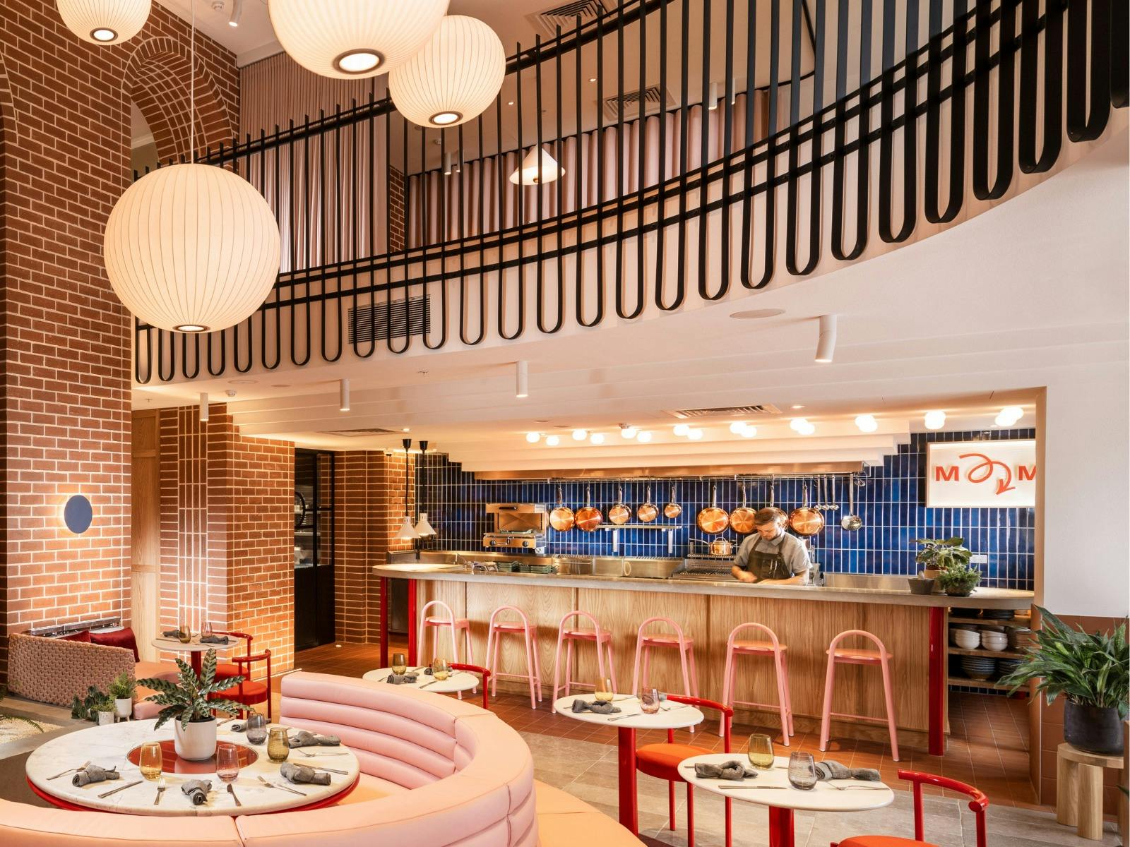 Market & Meander Restaurant Dining Area