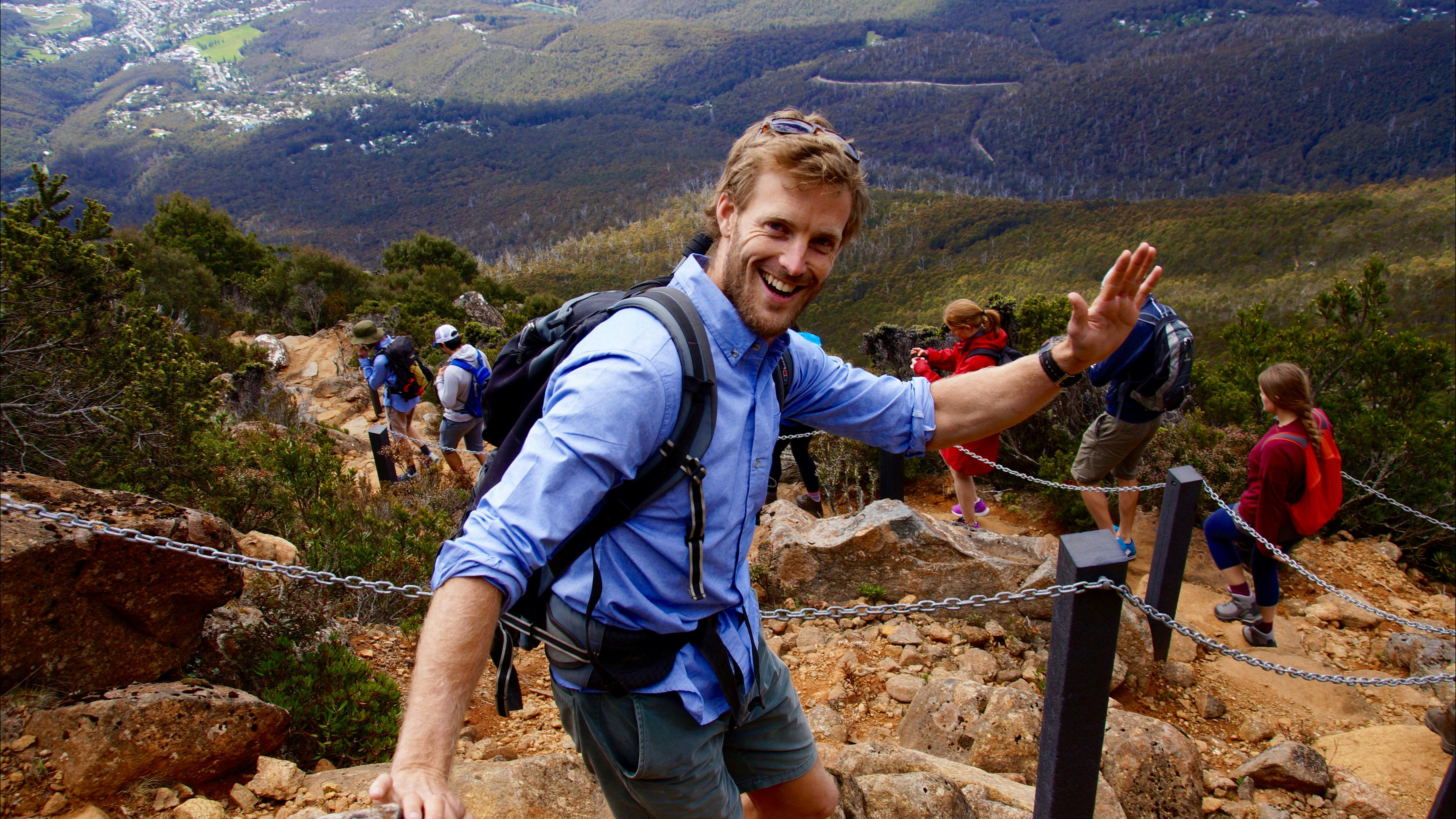 See Tasmania Tours, Pinnacle to Pint, Hobart Hiking Tour, Mt. Wellington tour, kunanyi tours, hobart