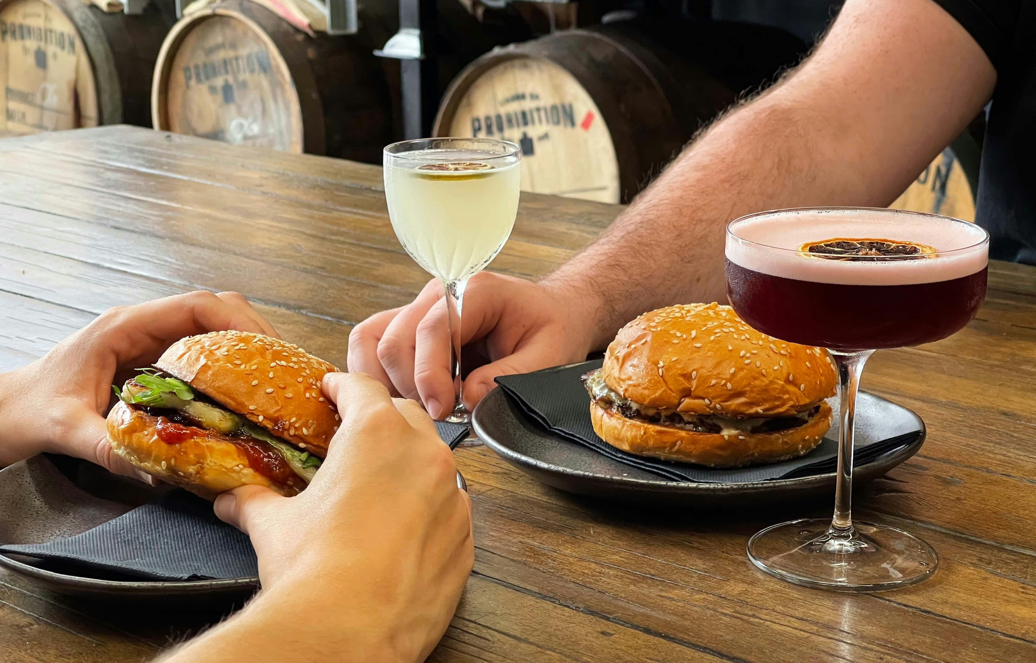 Thursday Specials | AUD25 Burger & Cocktail Combo
