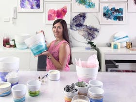 Luxury Plant Pot Paint, Sip and Ink Workshops Cover Image