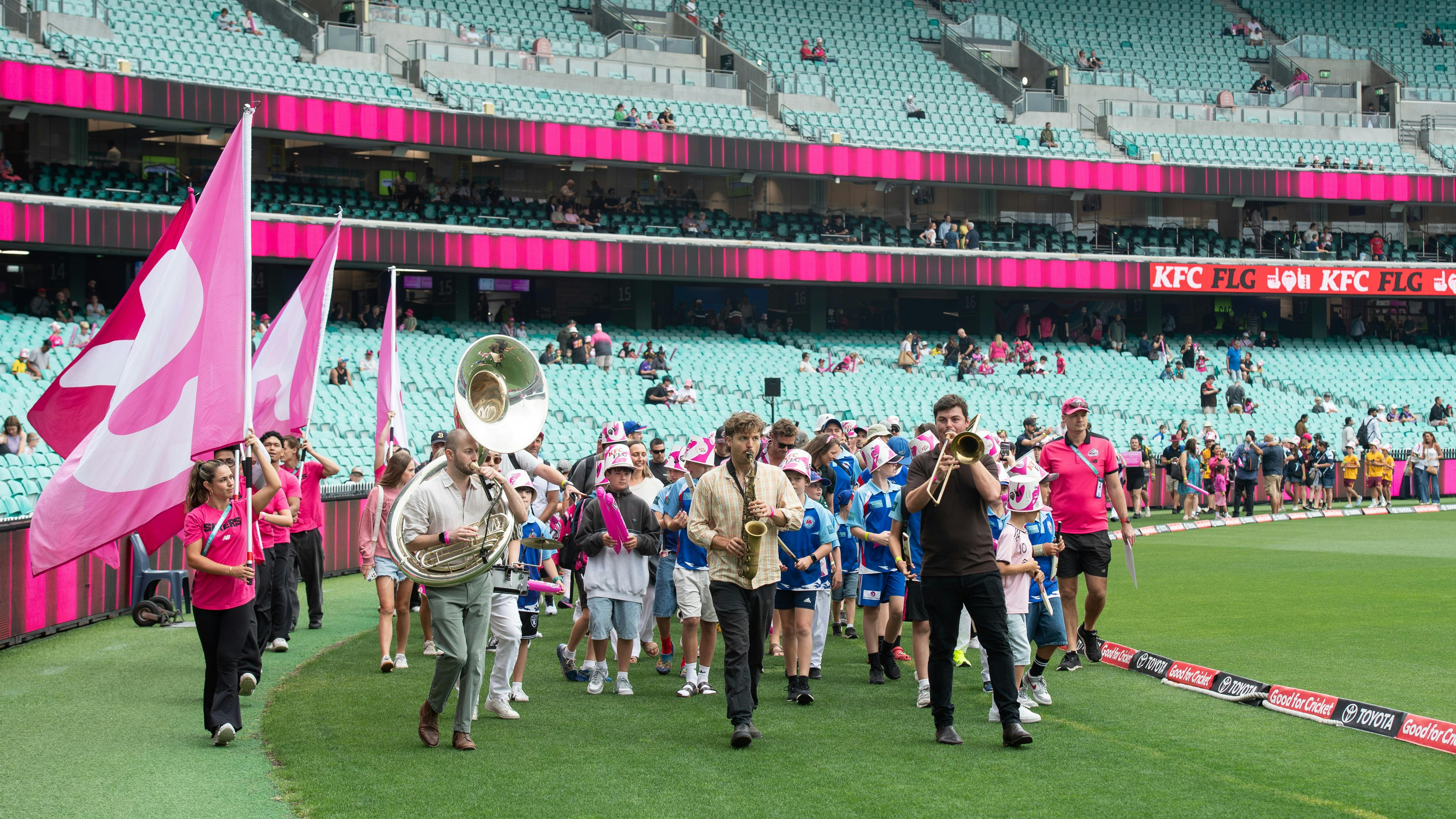 Community Round march into the SCG last year.