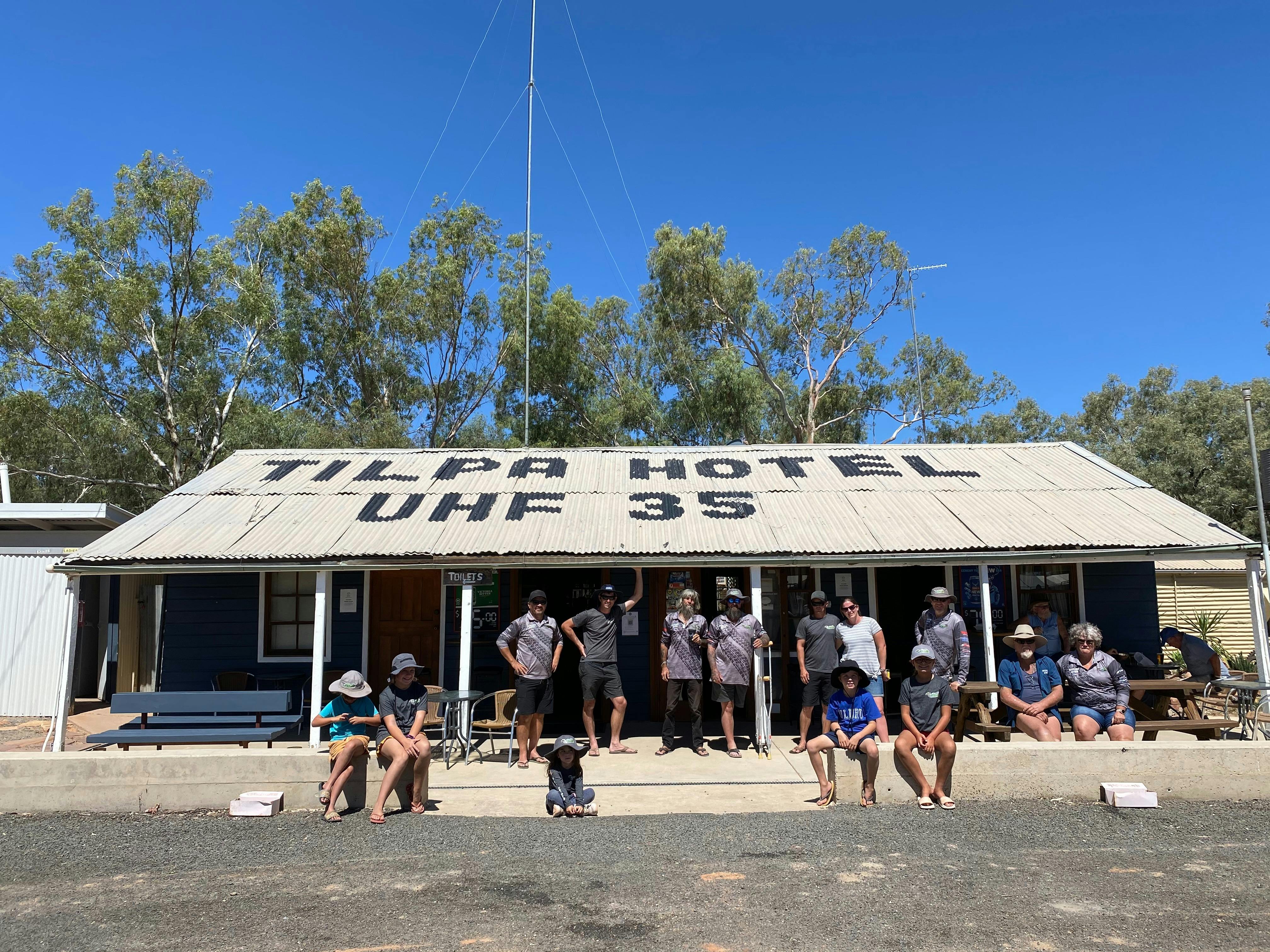 Always time to stop in for a refreshment at Tilpa