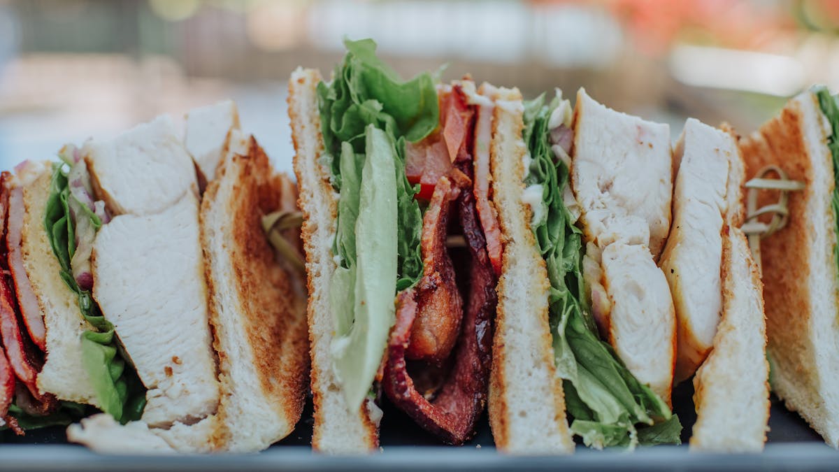 Freshly made savoury delights available.