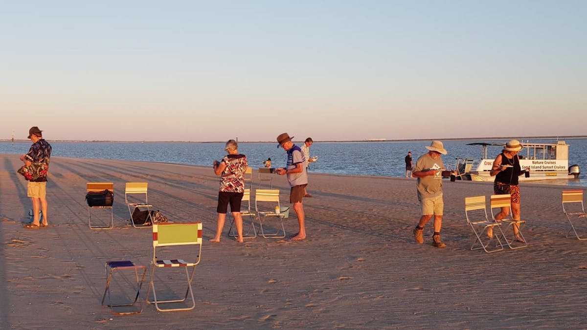 Karumba Cruises Sand Island Stopover