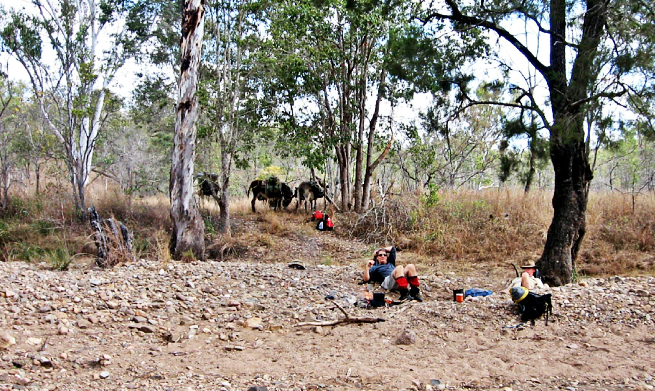 Boiling the Billy for Morning Tea- Silver Valley.