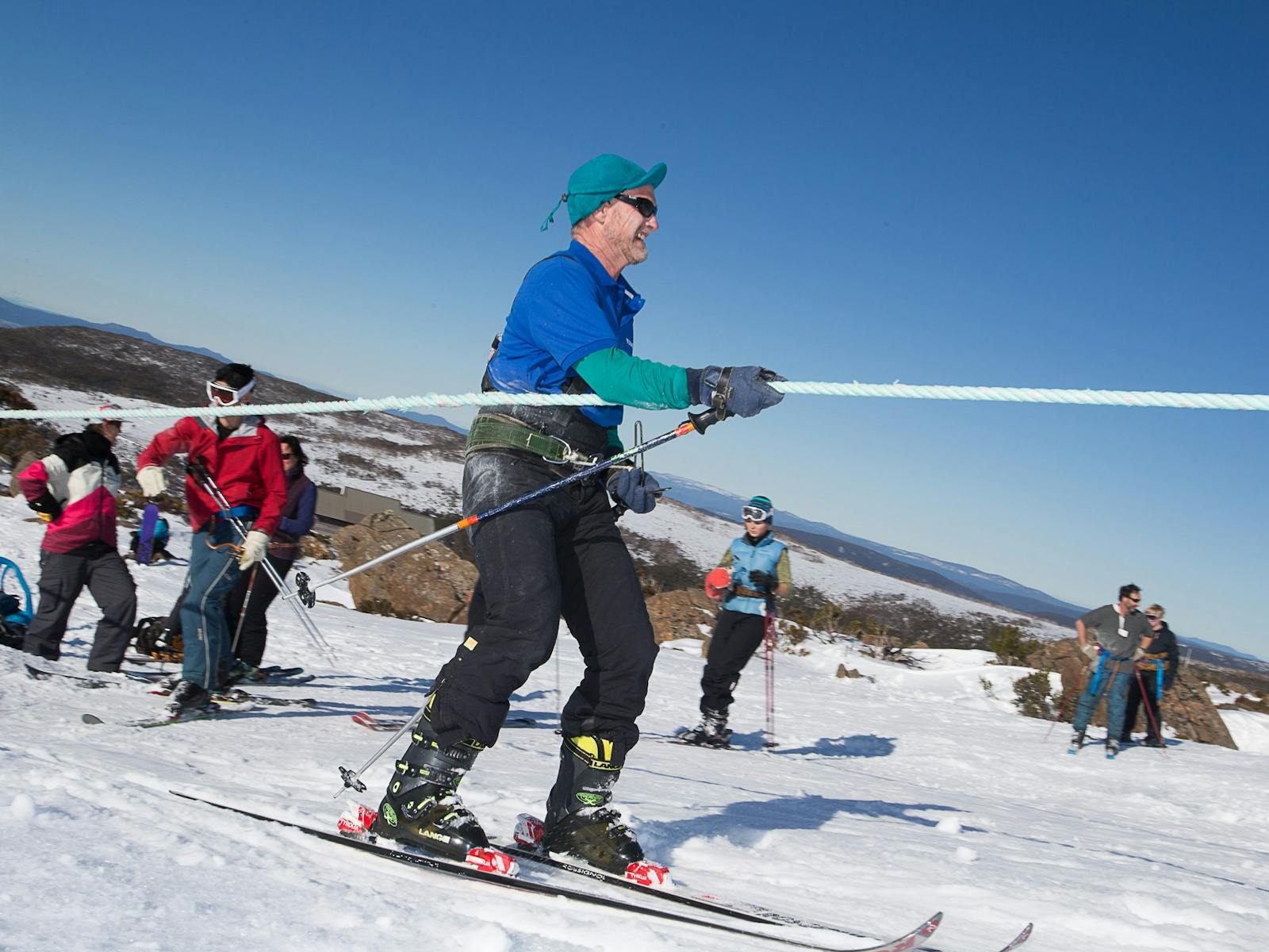 University Ski Tow Mt Field