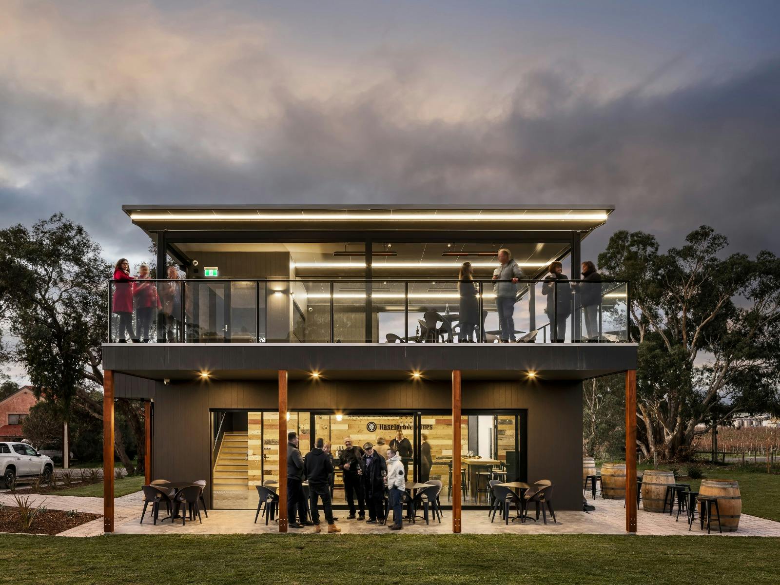 Haselgrove Wines rooftop cellar door