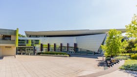 An outside shot of the Campbelltown Arts Centre building