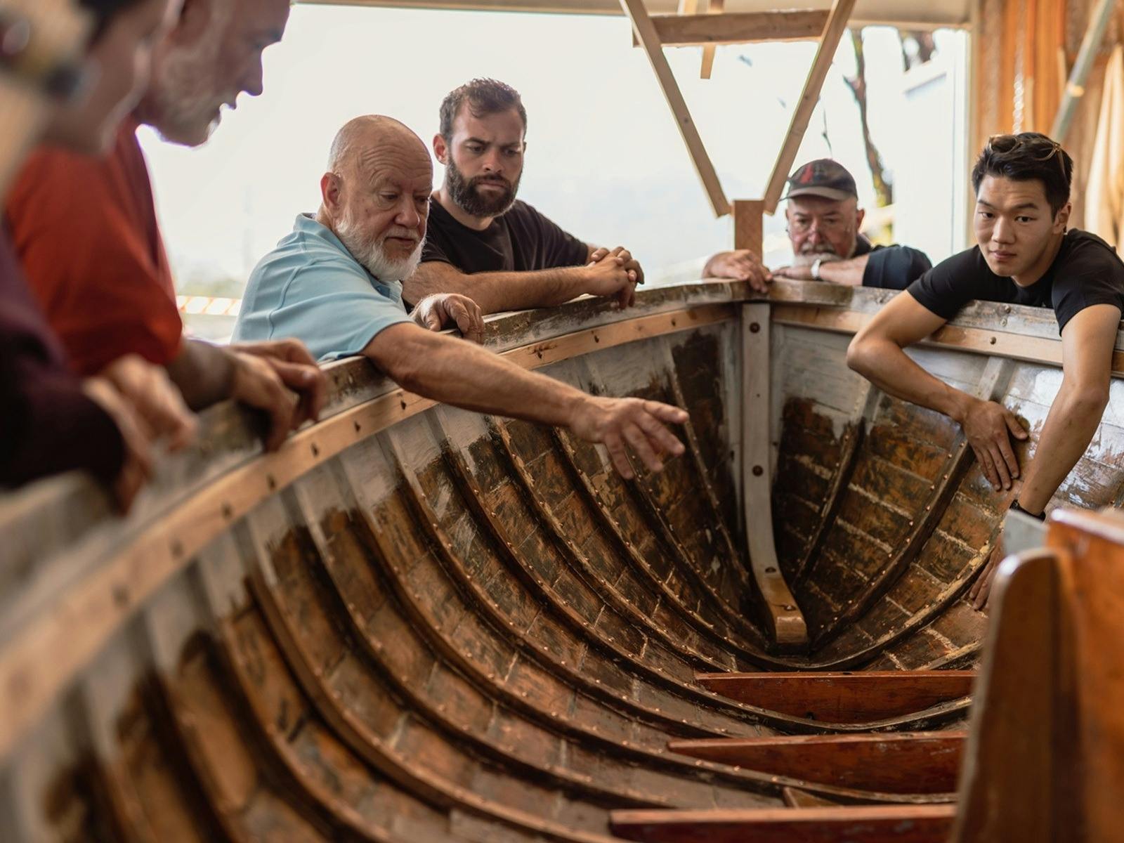 Visit The Wooden Boat Centre and join a guided tour.