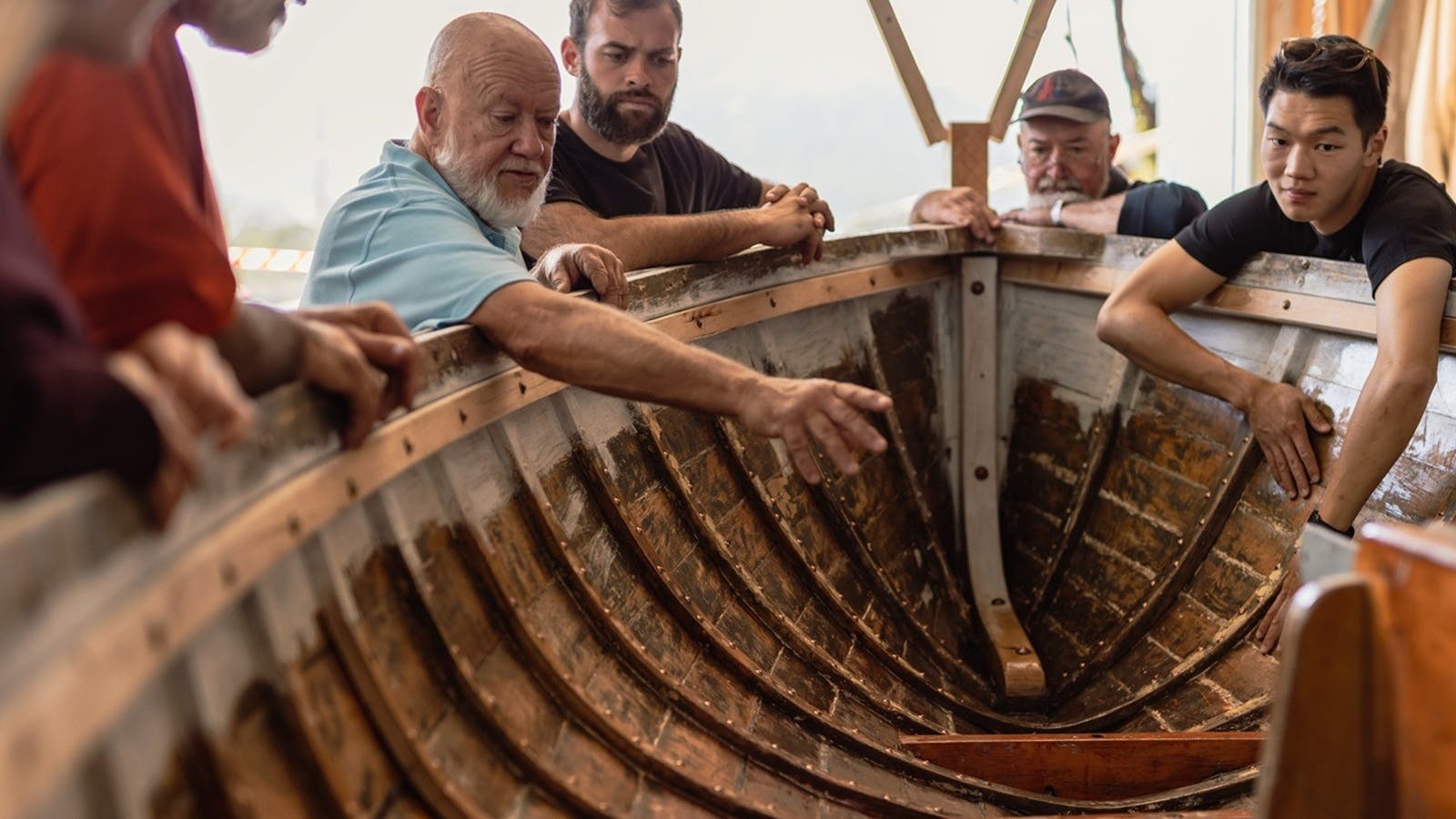 Visit The Wooden Boat Centre and join a guided tour.