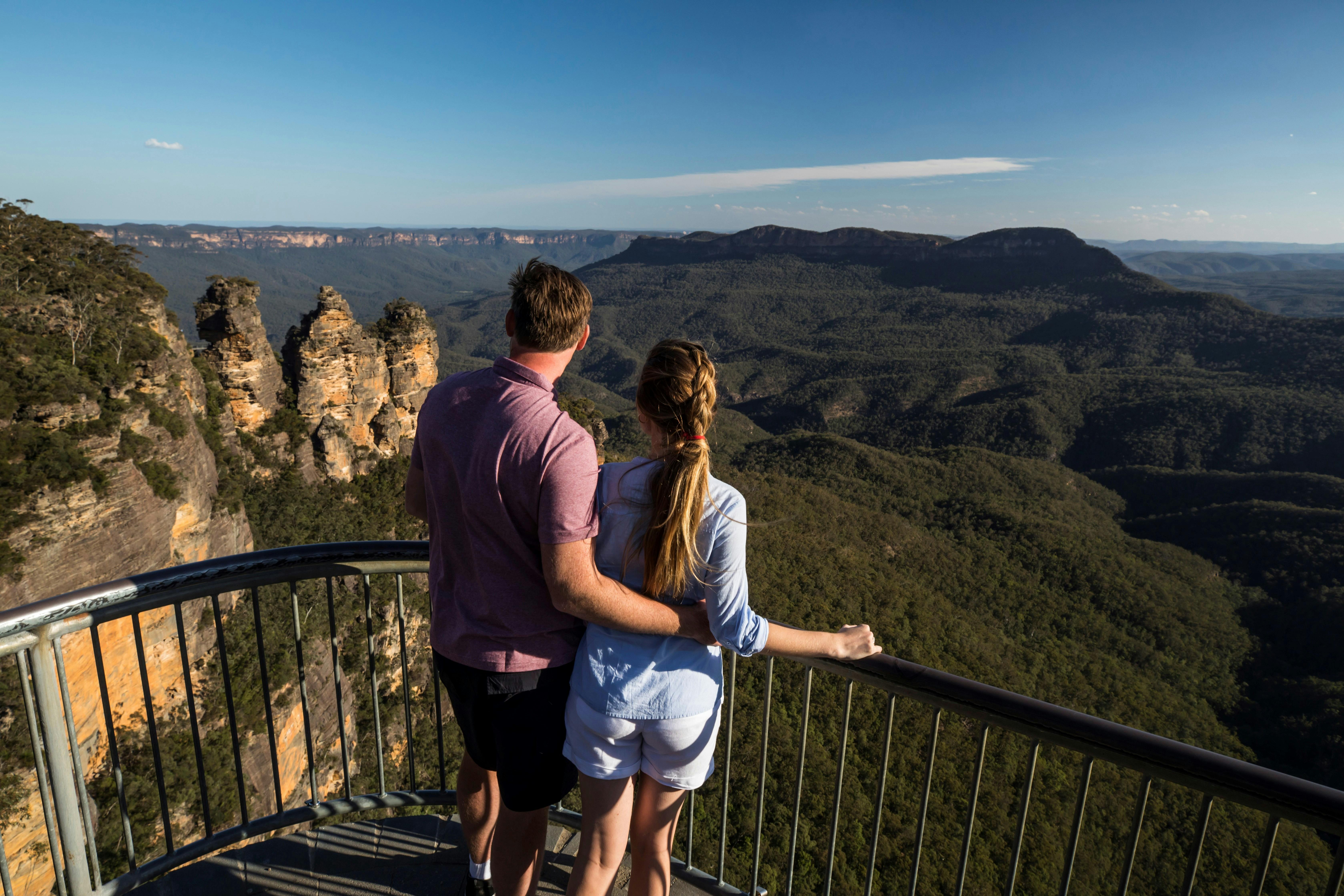 Blue Mountains – Echo Point Lookout, Ziel NSW 171126-56